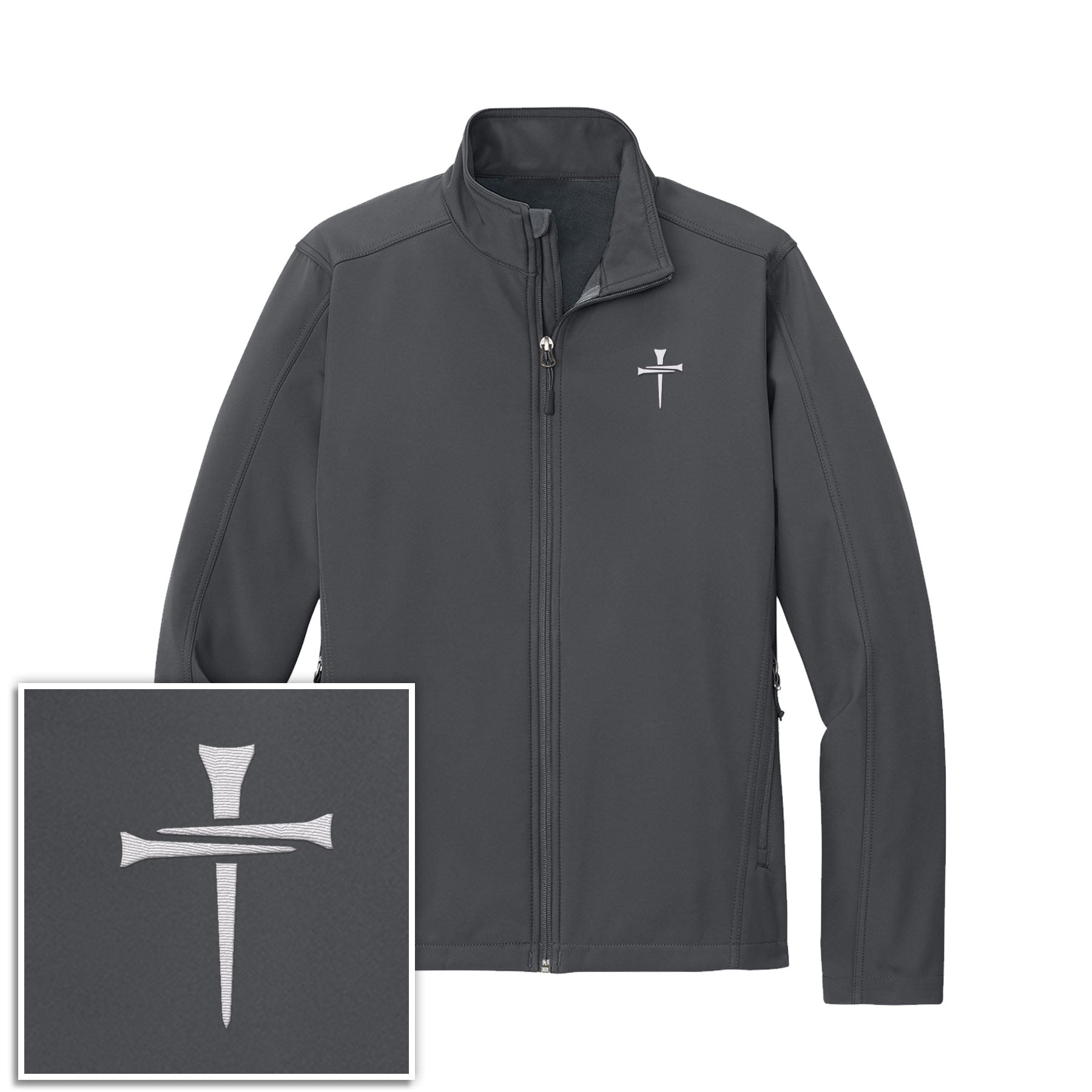 3 Tee Cross Core Soft Shell Jacket - Our True God