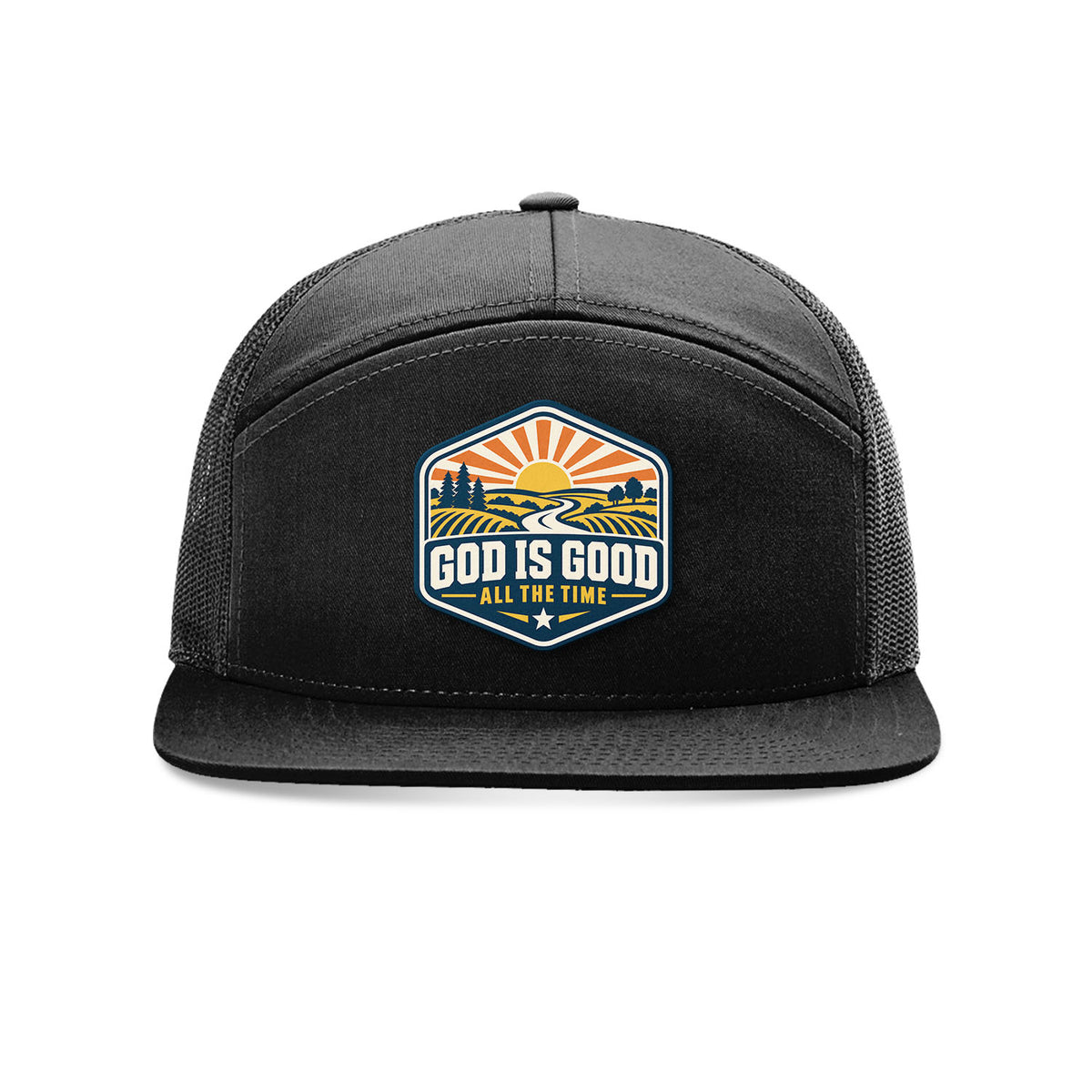 God Is Good - All the Time Camo Trucker Hat