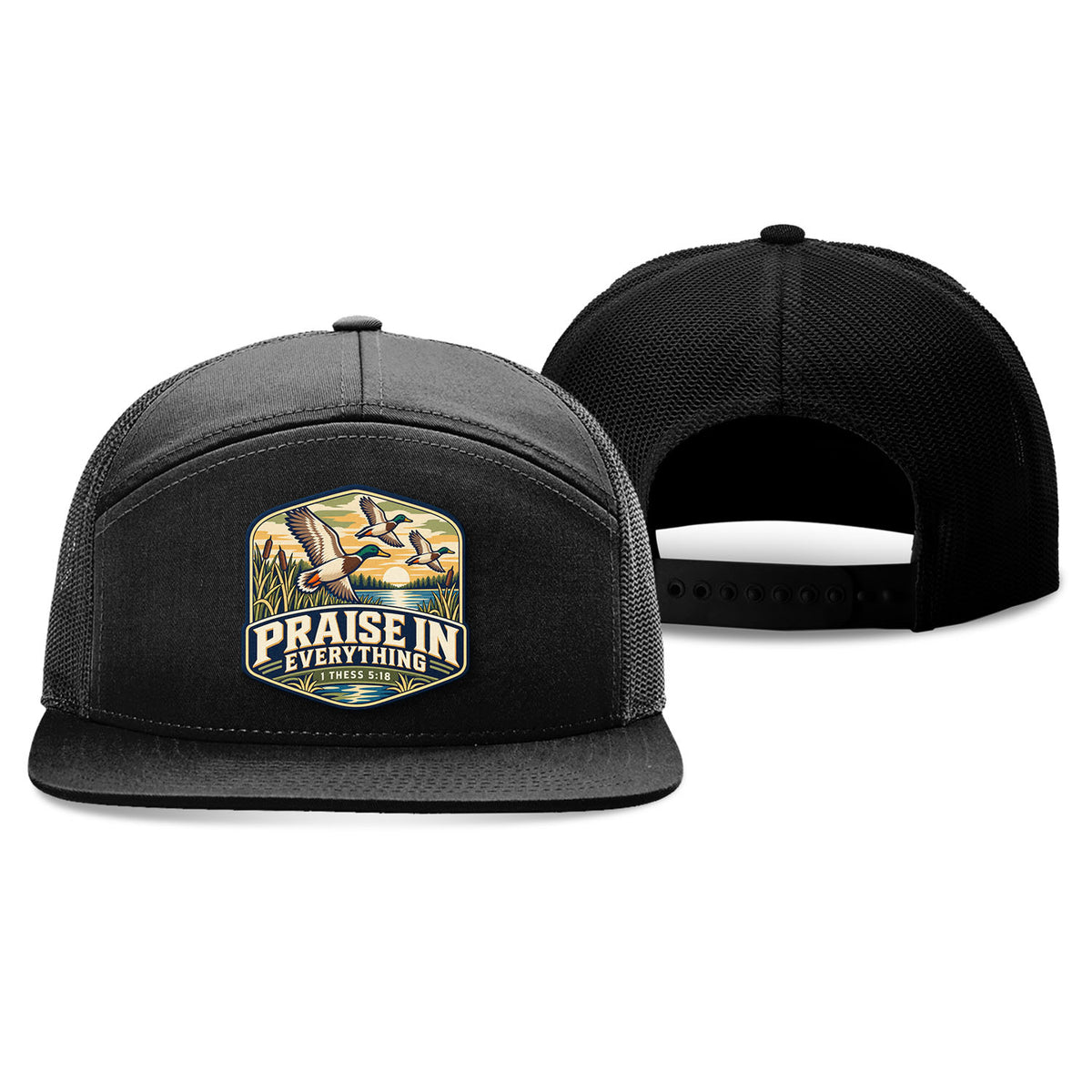 Praise in Everything Patch Trucker Hat