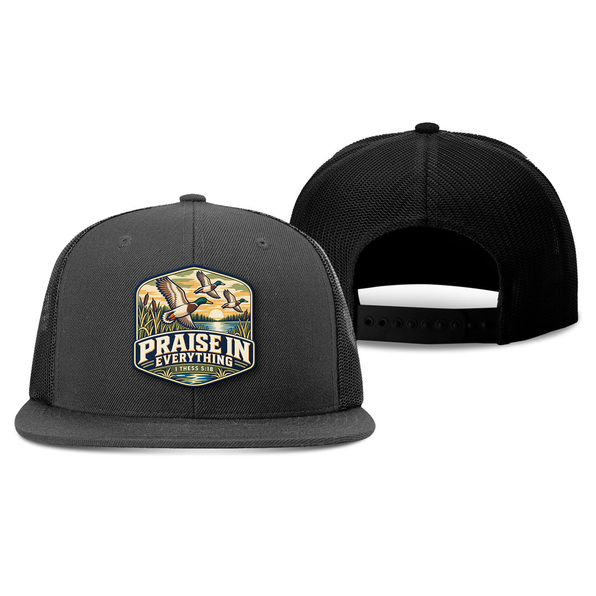 Praise in Everything Patch Trucker Hat