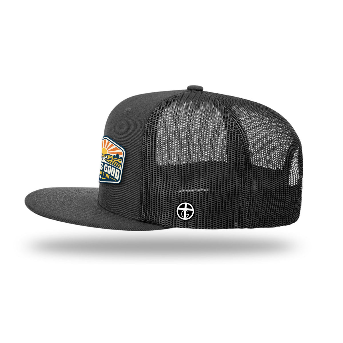 God Is Good - All the Time Camo Trucker Hat