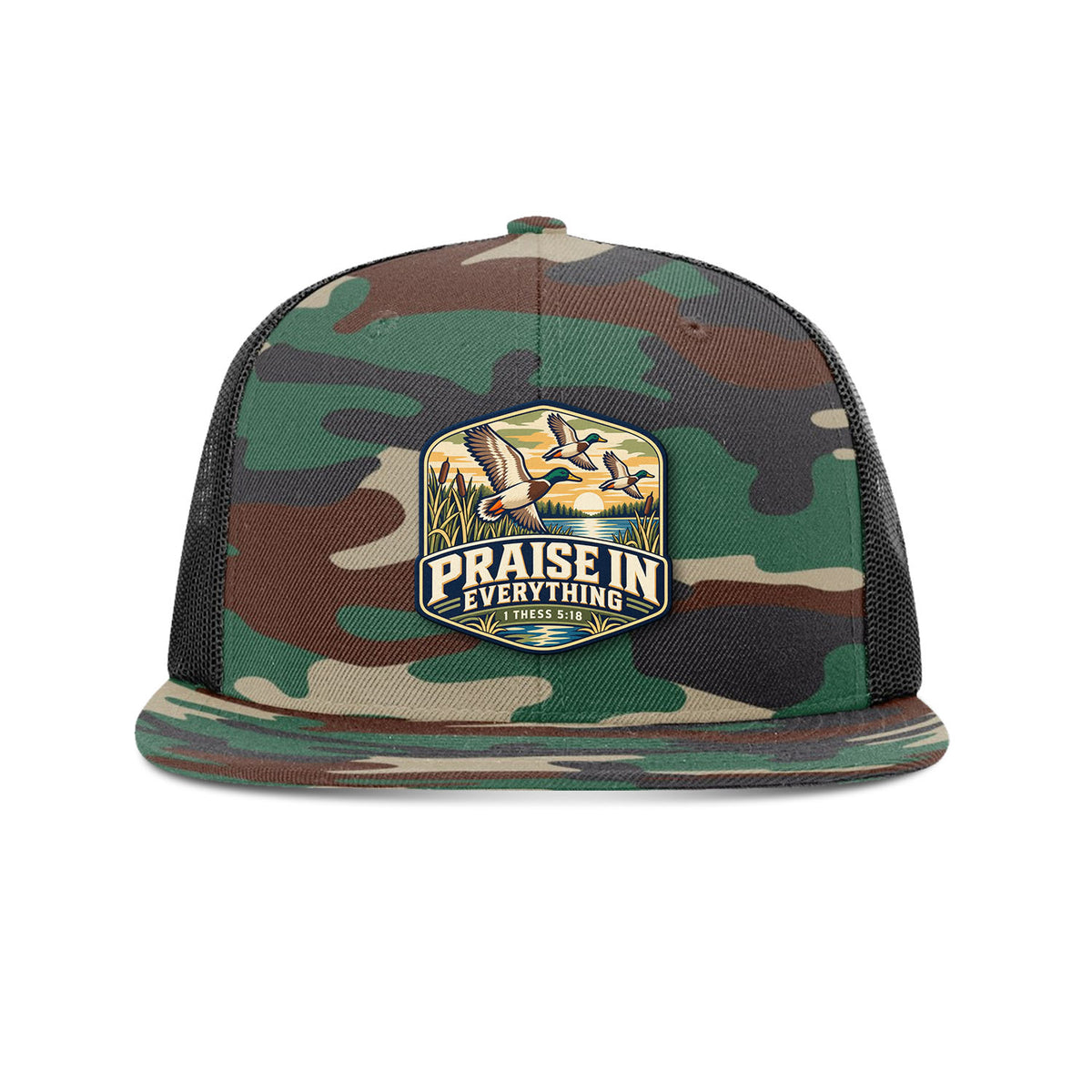 Praise in Everything Patch Trucker Hat