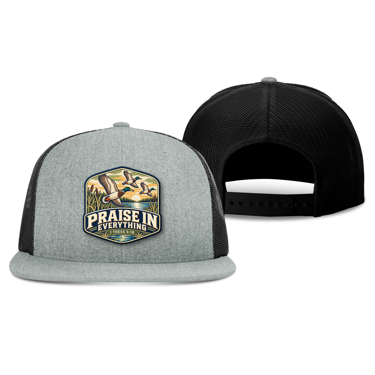 Praise in Everything Patch Trucker Hat