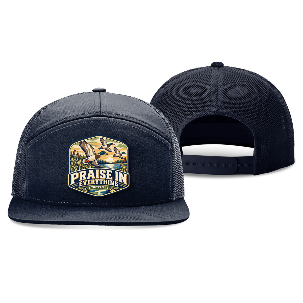 Praise in Everything Patch Trucker Hat
