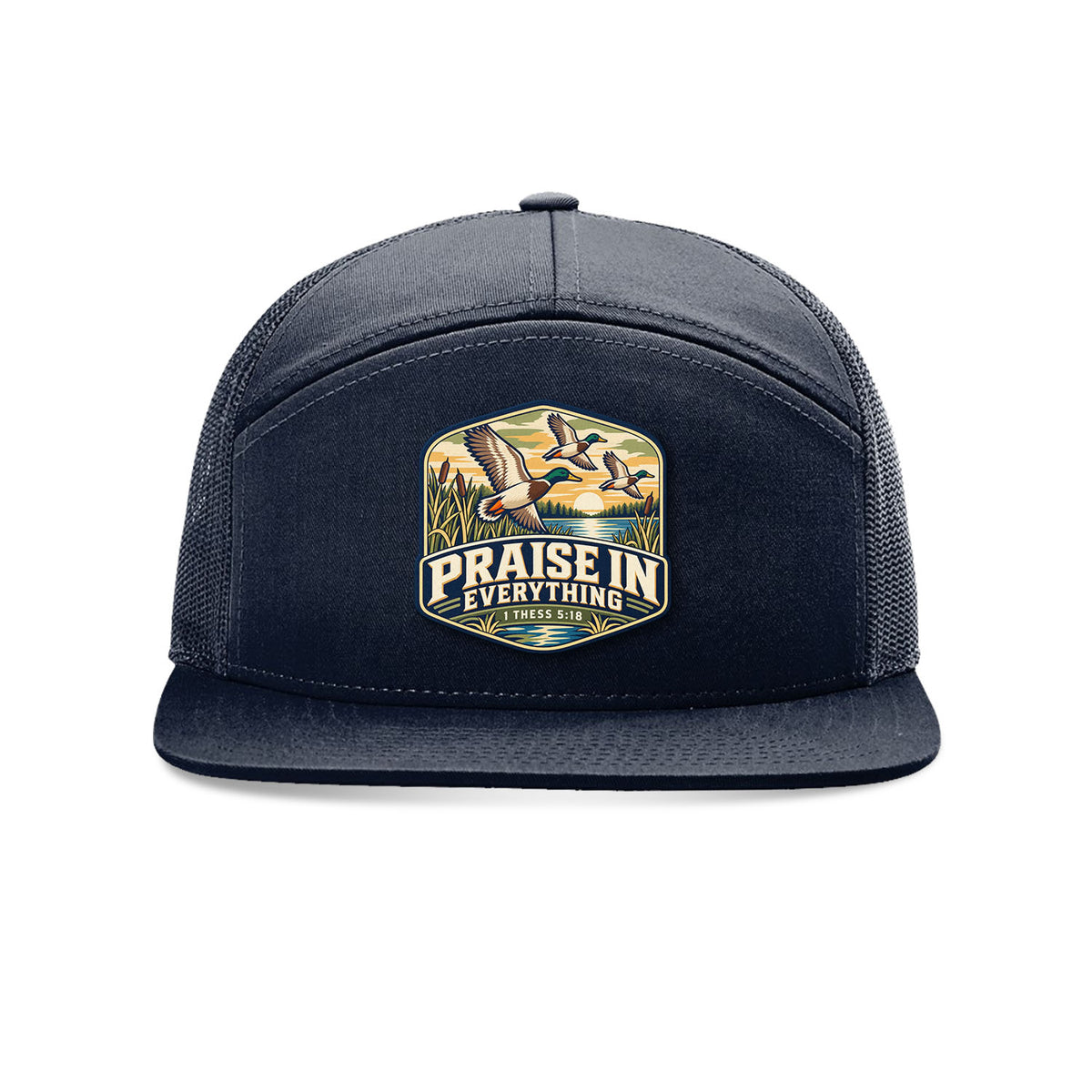 Praise in Everything Patch Trucker Hat