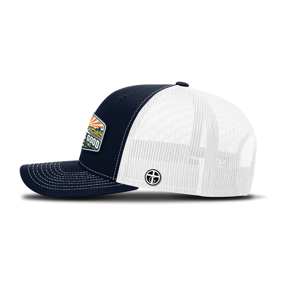 God Is Good - All the Time Camo Trucker Hat
