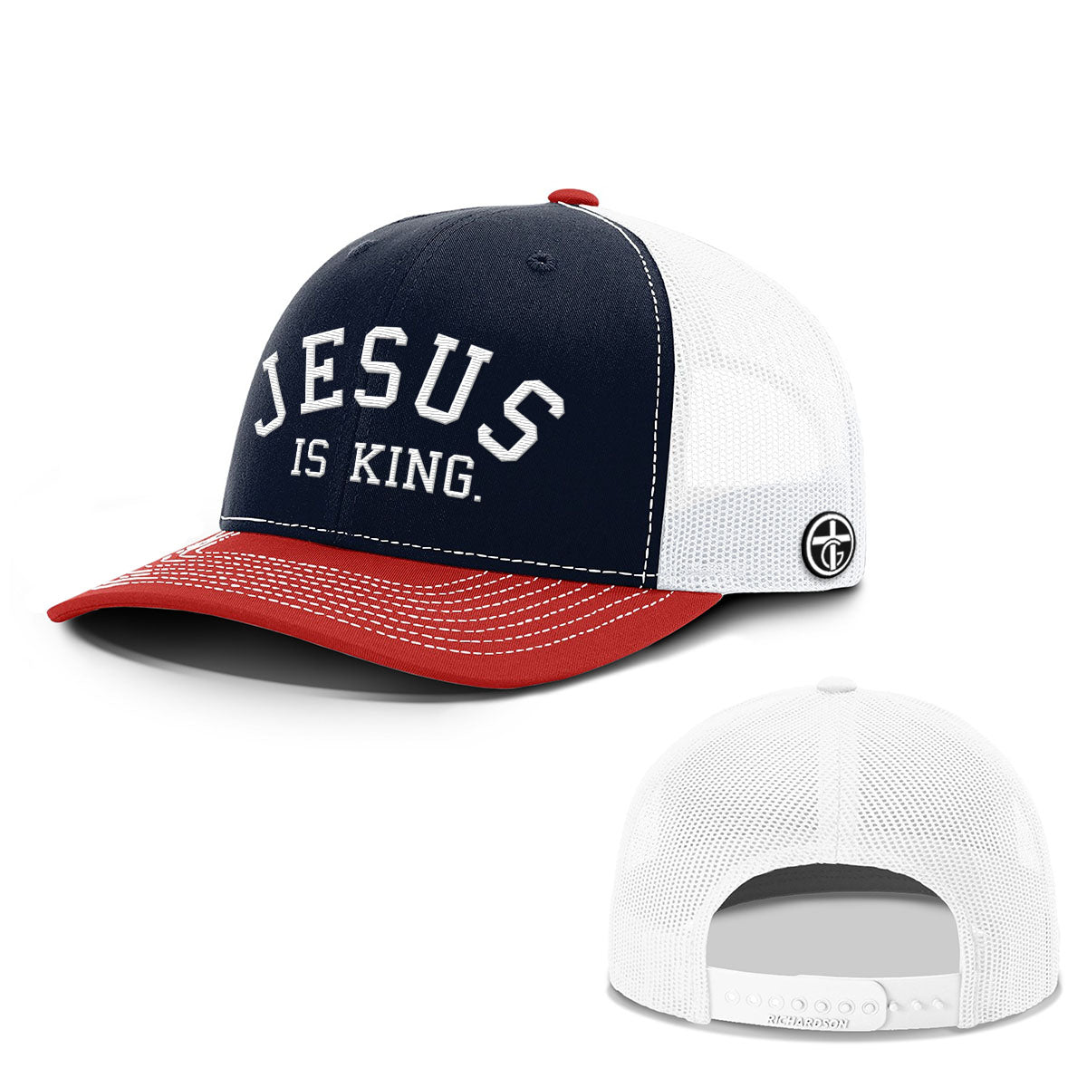 Jesus is King Everyday Faith Hats