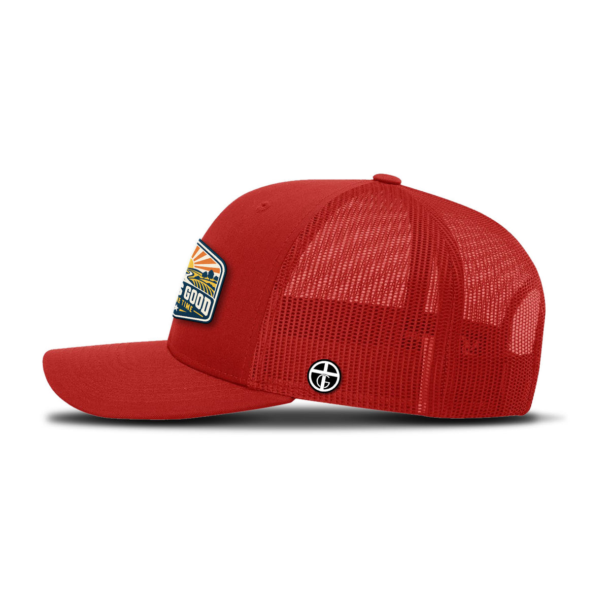 God Is Good - All the Time Camo Trucker Hat