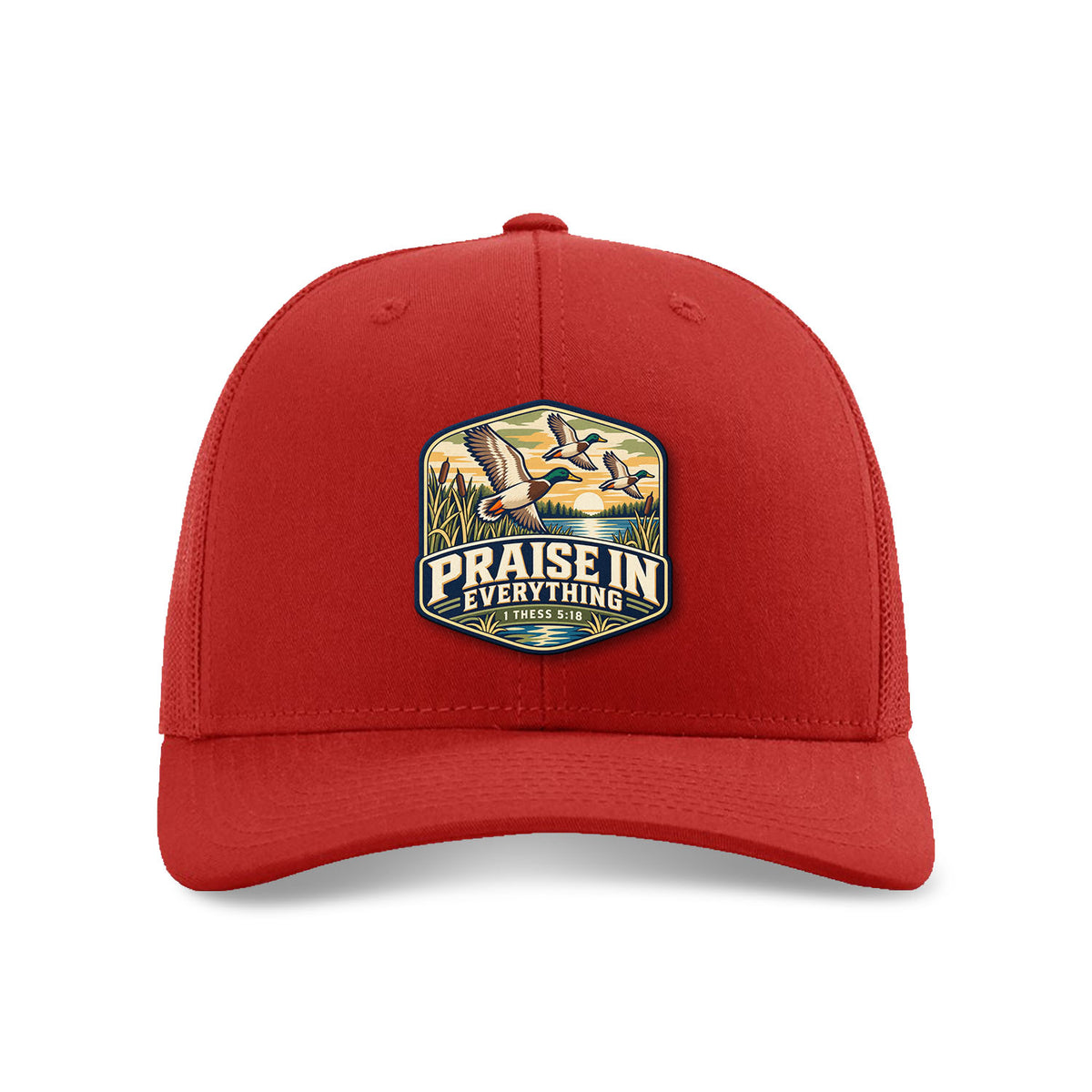 Praise in Everything Patch Trucker Hat