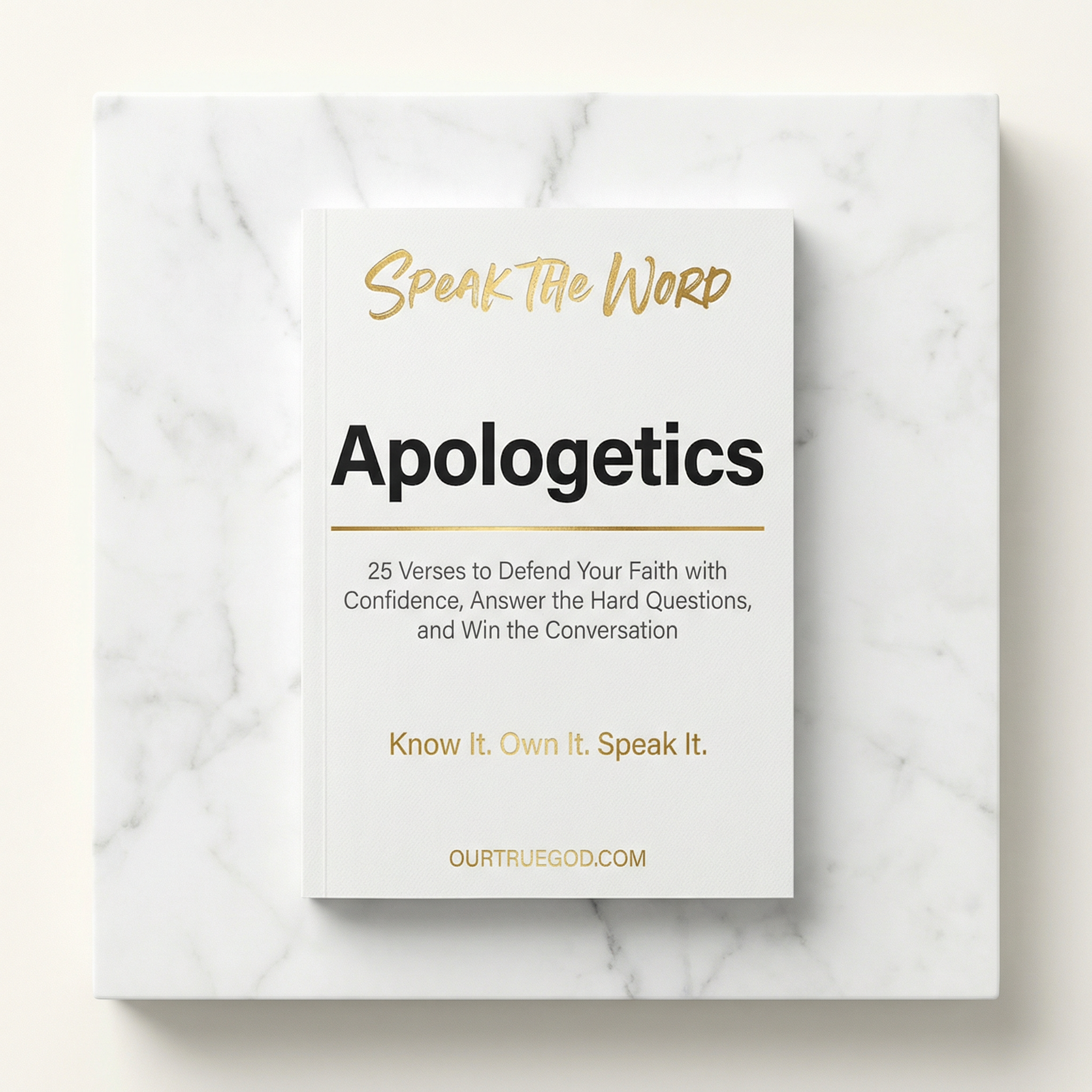 Speak The Word: Apologetics