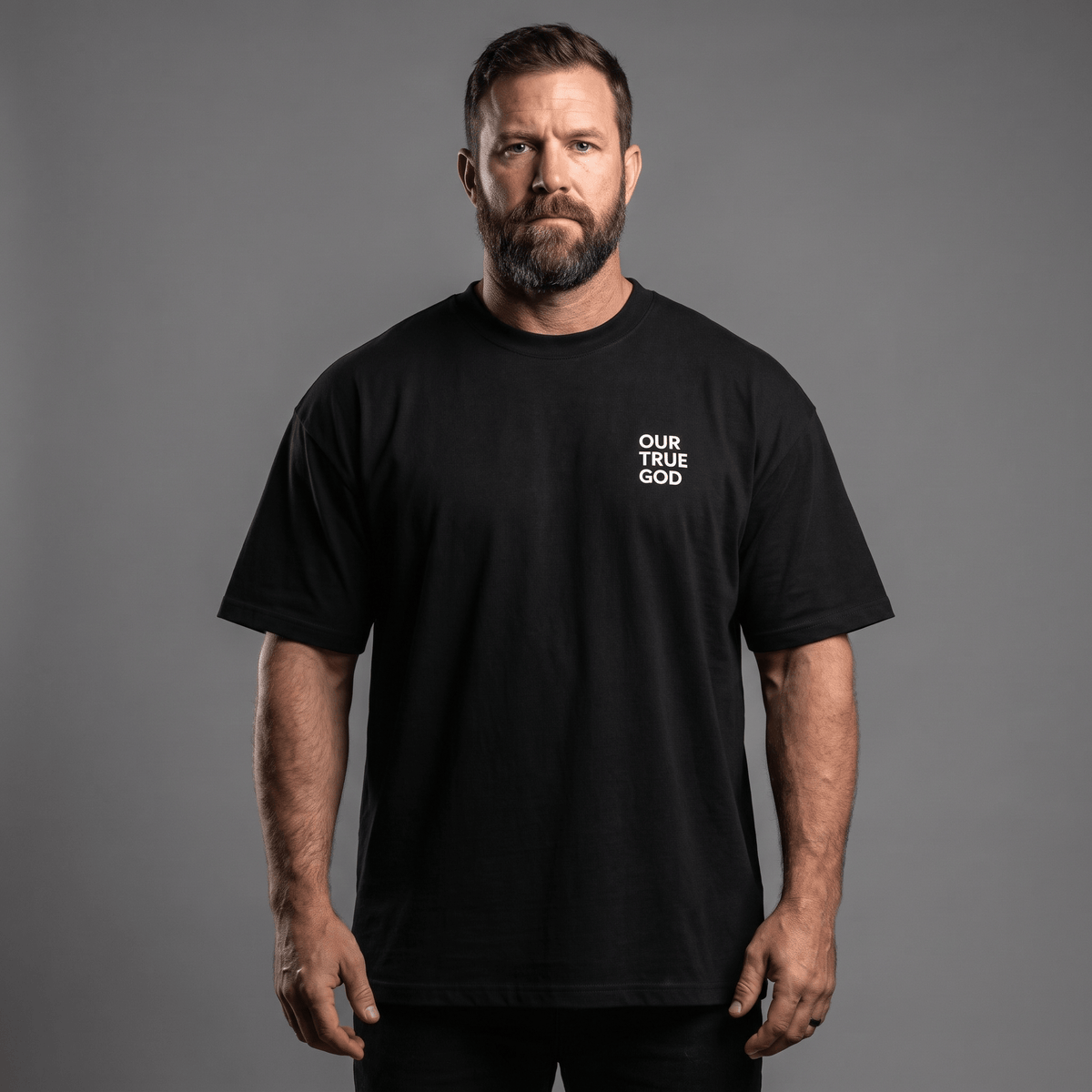 Saved Not Soft Heavyweight Tee — Front view
