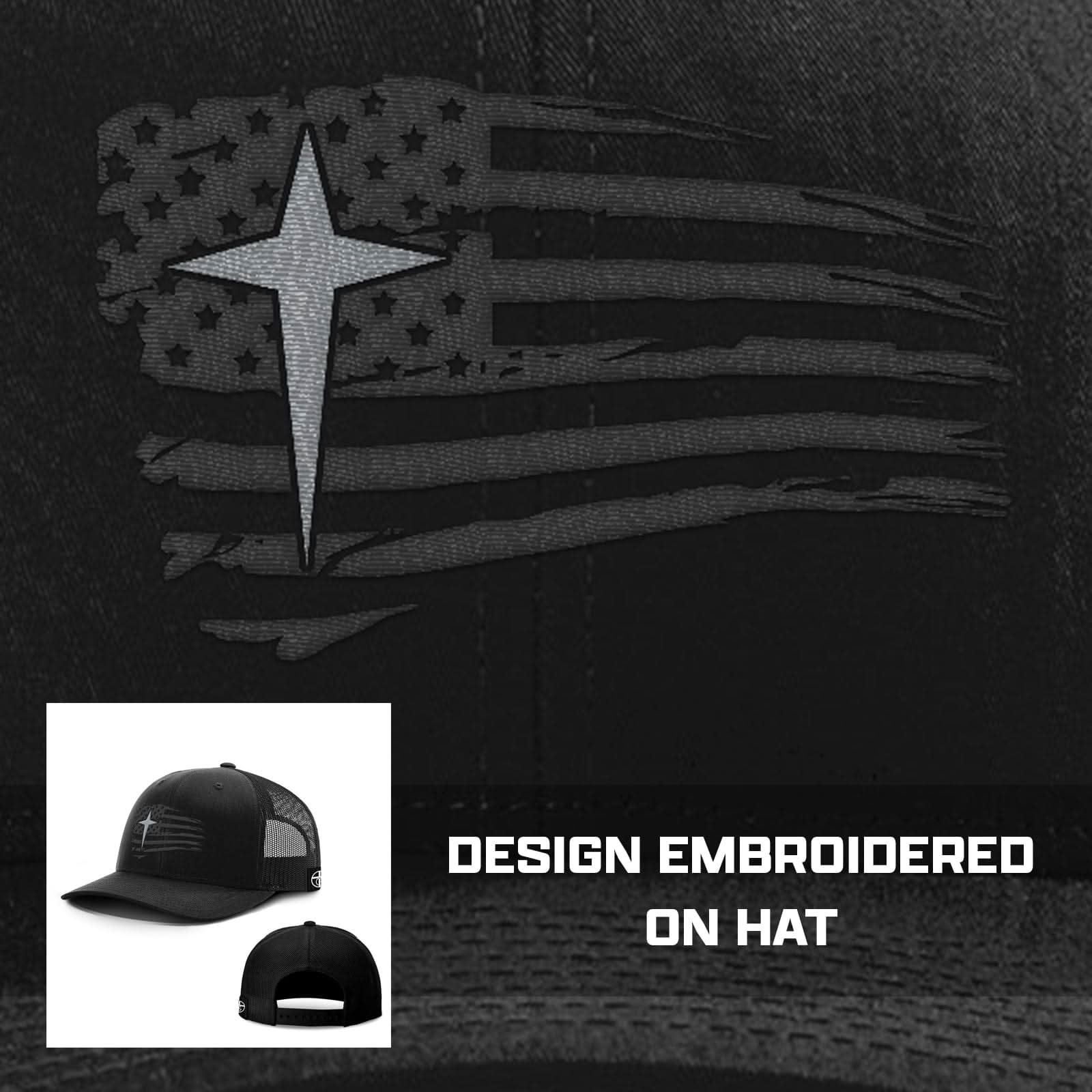 Blackout Flag Special Edition: Light in the Darkness Hats - Our True God