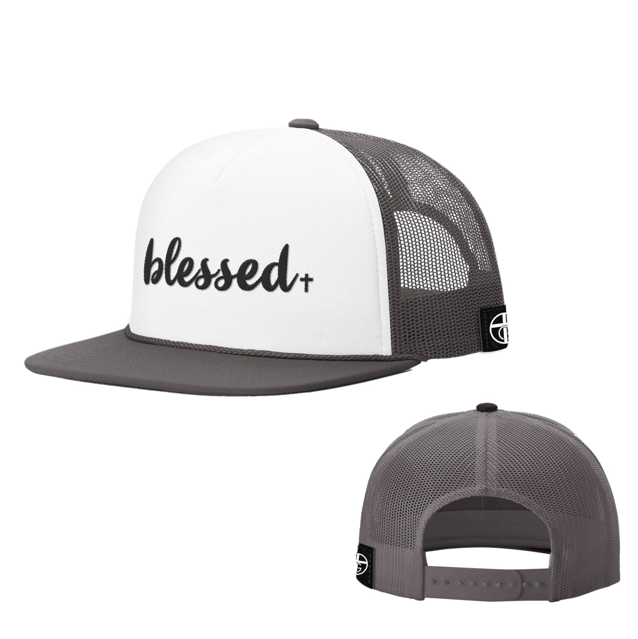 Blessed Cross Foam Trucker Hats - Our True God