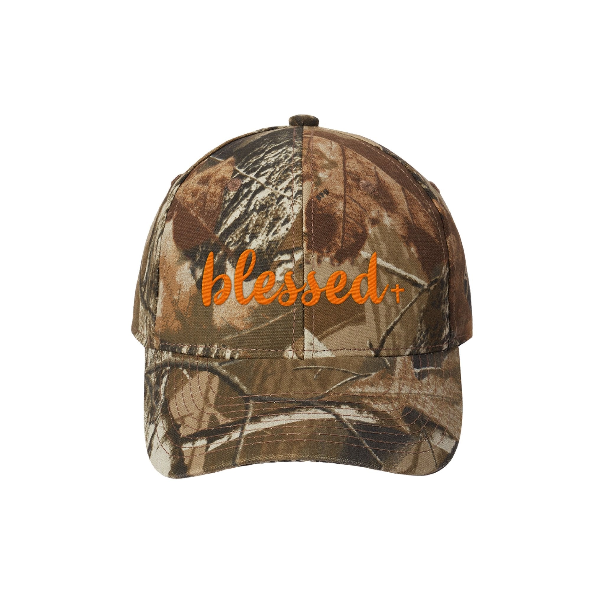 Blessed Cross Realtree® Camo Hunting Hats - Our True God