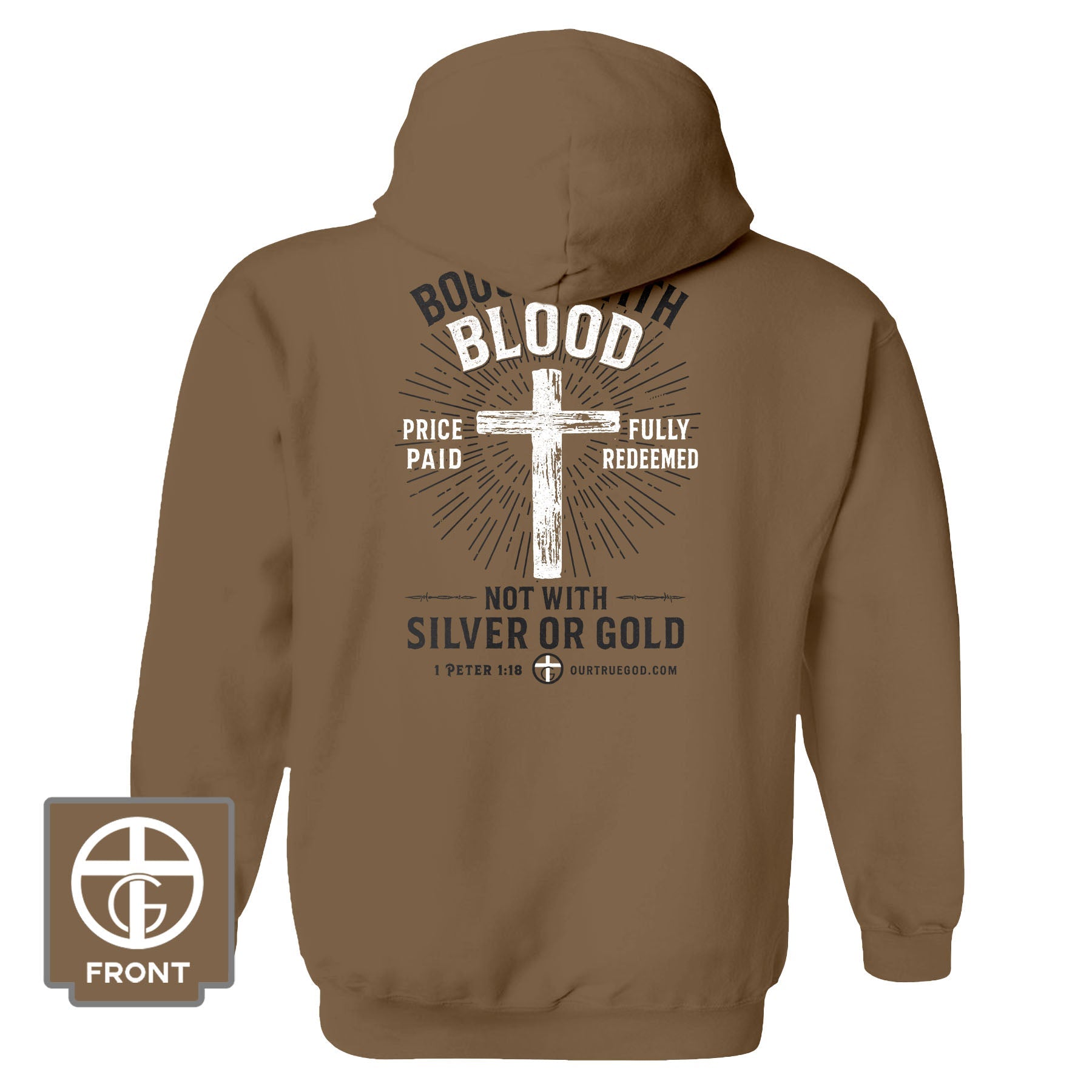 Bought with Blood Fall Collection Hoodie - Our True God