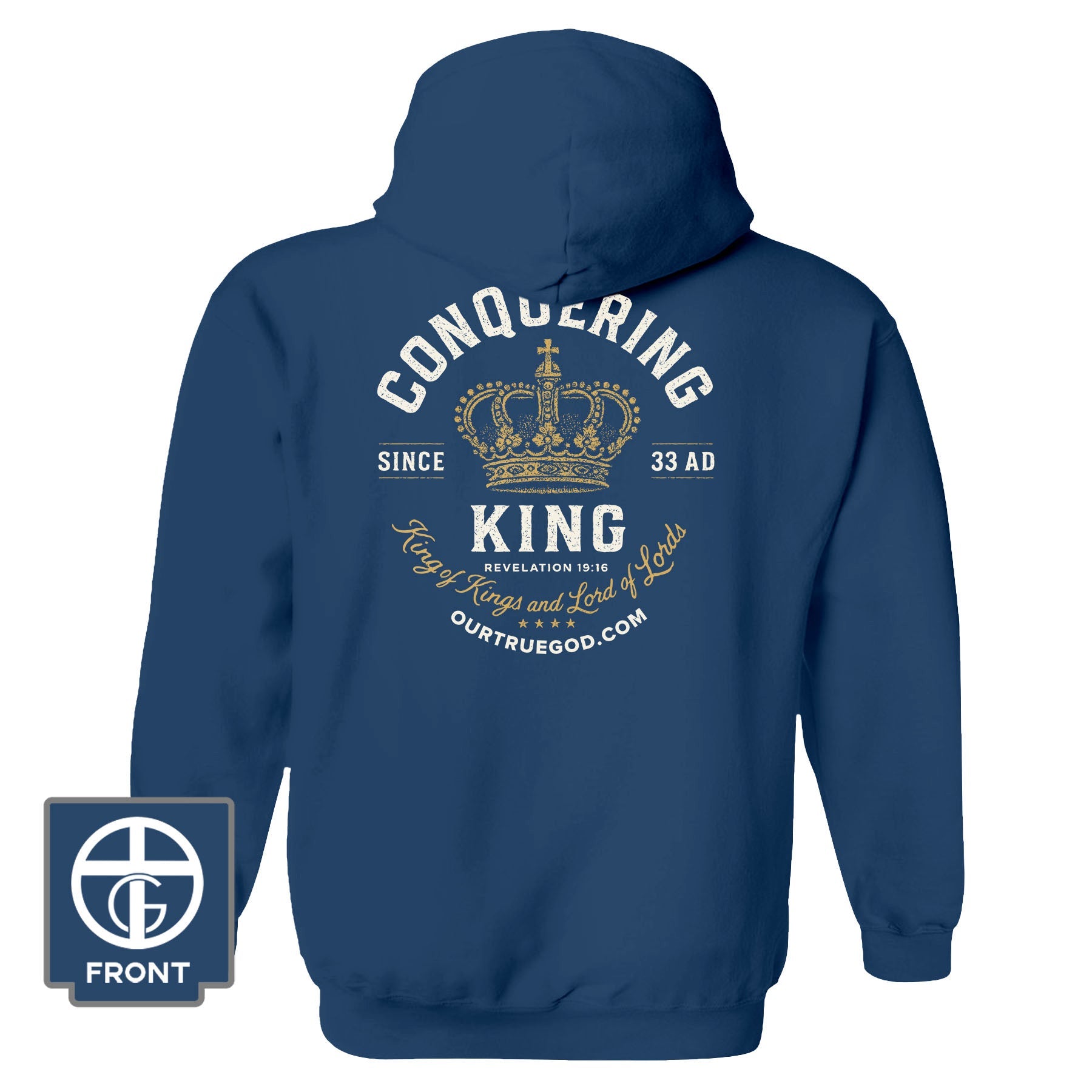Conquering King Fall Collection Hoodie - Our True God