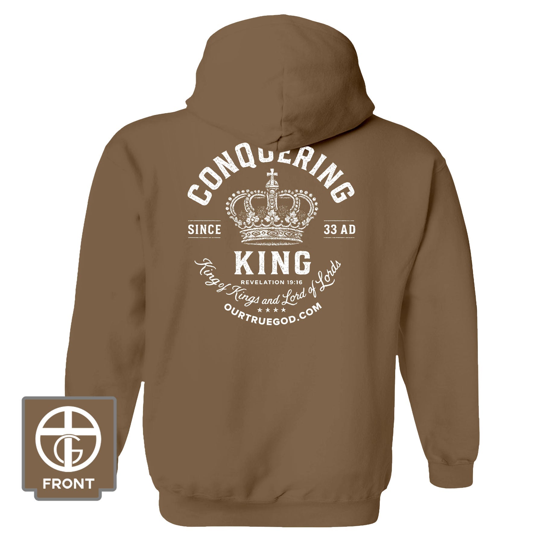 Conquering King Fall Collection Hoodie - Our True God