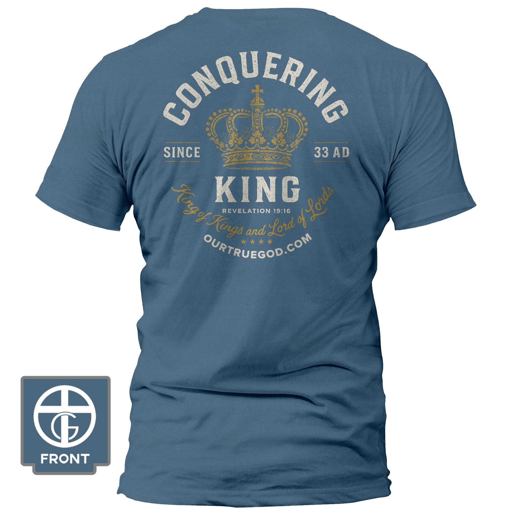 Conquering King Fall Collection T-Shirt - Our True God