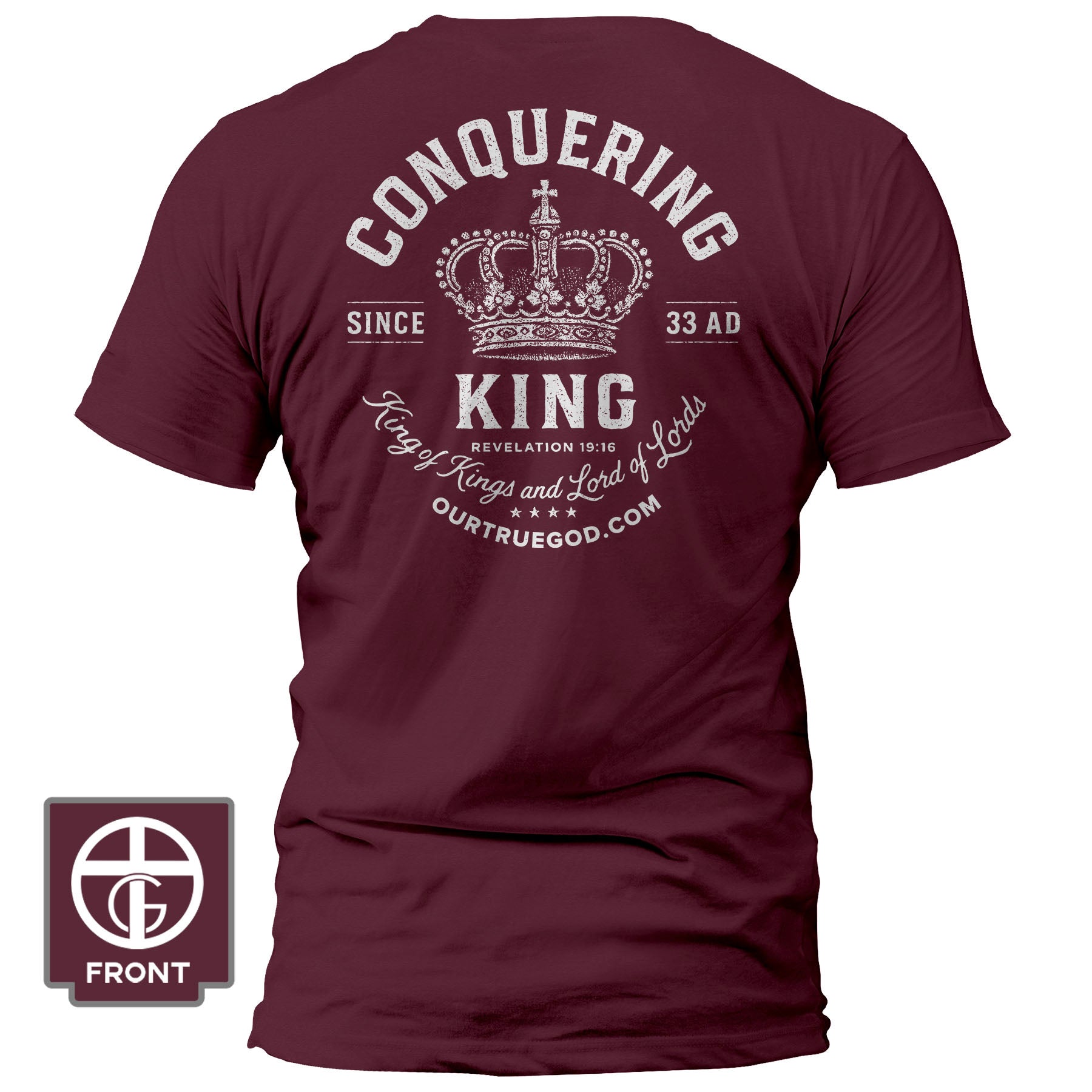 Conquering King Fall Collection T-Shirt - Our True God