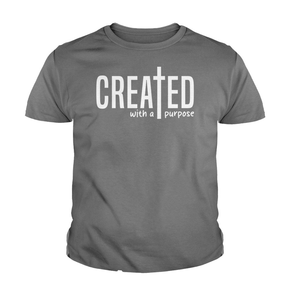 CREATED with a Purpose Kids Shirts - Our True God