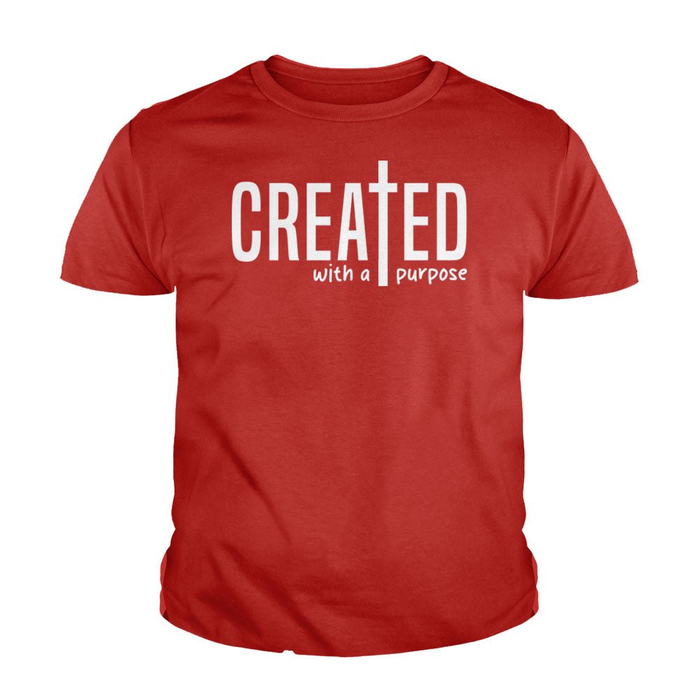 CREATED with a Purpose Kids Shirts - Our True God