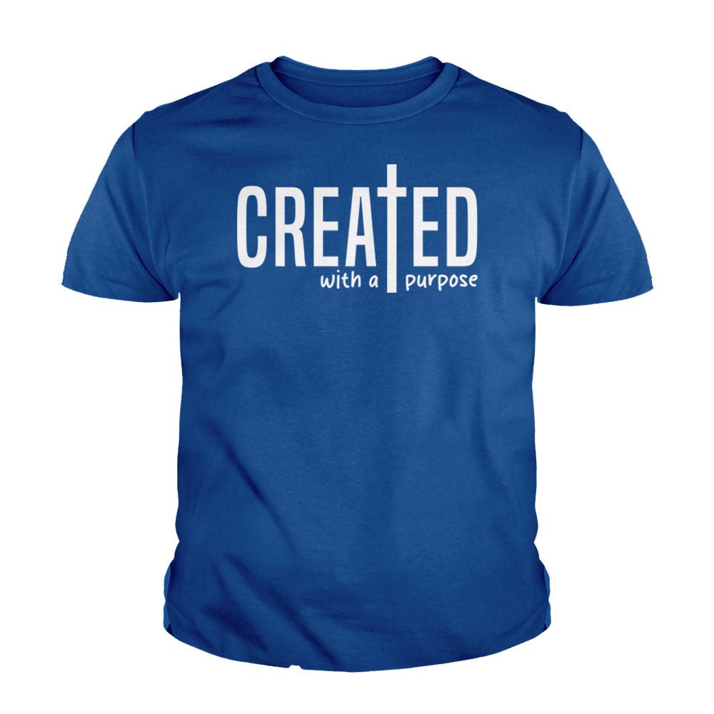 CREATED with a Purpose Kids Shirts - Our True God