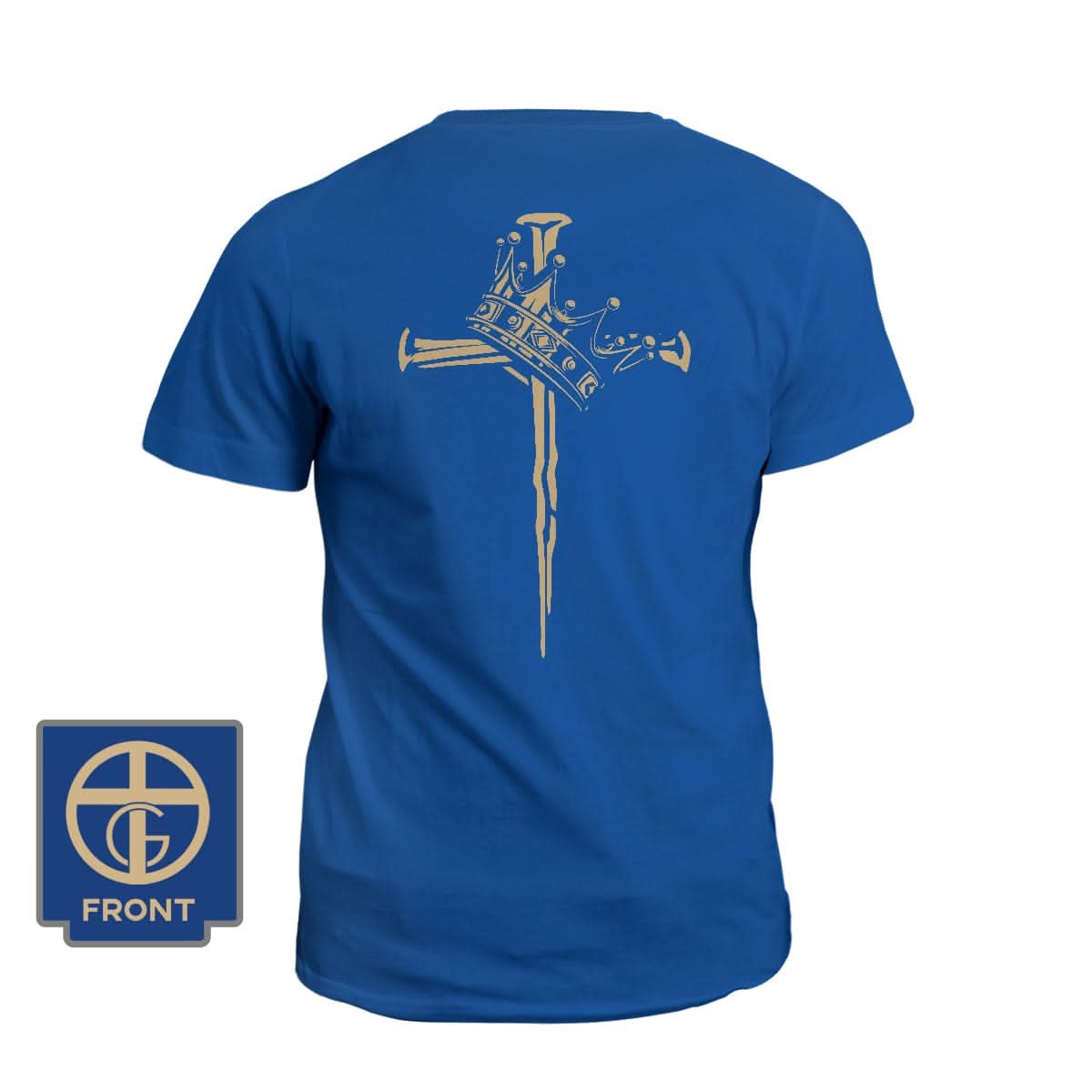 Cross and Crown (Back Print) - Our True God