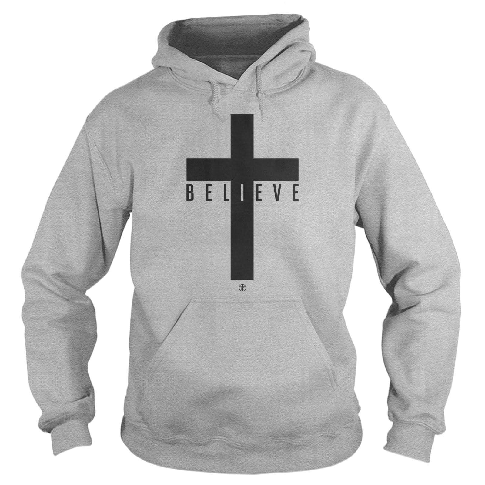 Cross Believe Hoodie - Our True God