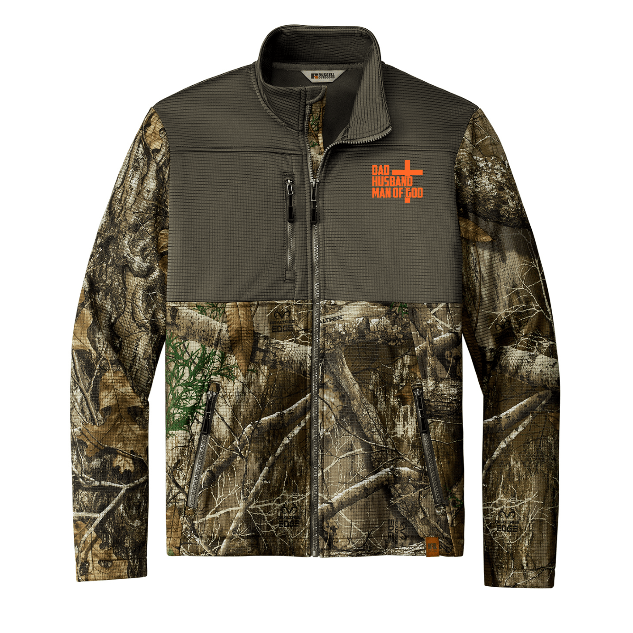 Dad, Husband, Man of God Realtree® Camo Soft Shell Jacket - Our True God