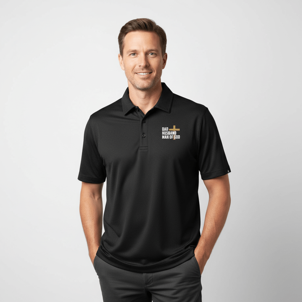 Dad, Husband, Man of God TravisMathew Polo - Our True God