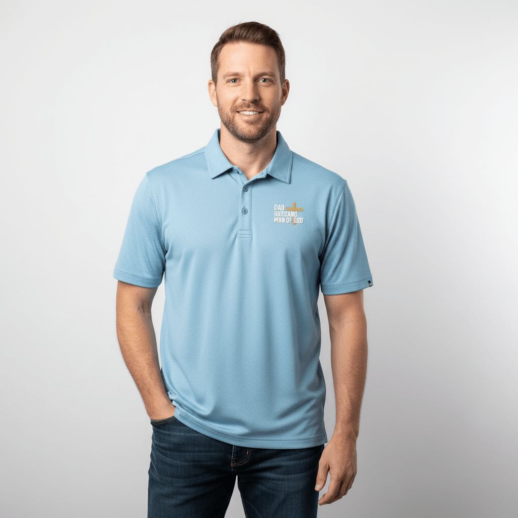 Dad, Husband, Man of God TravisMathew Polo - Our True God