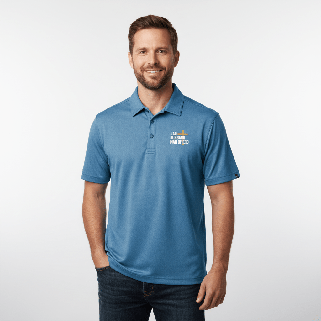 Dad, Husband, Man of God TravisMathew Polo - Our True God
