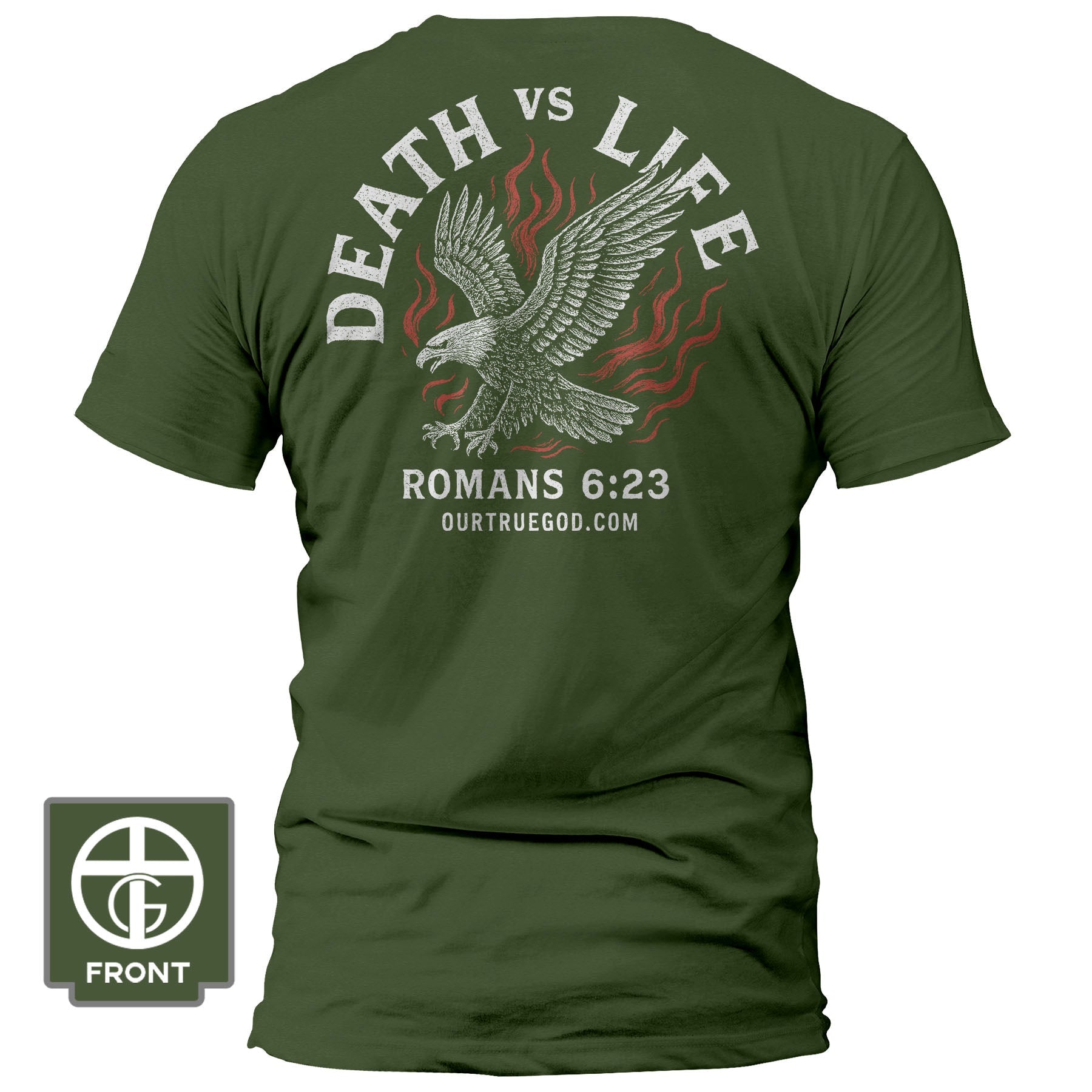 Death Vs Life Fall Collection T-Shirt - Our True God