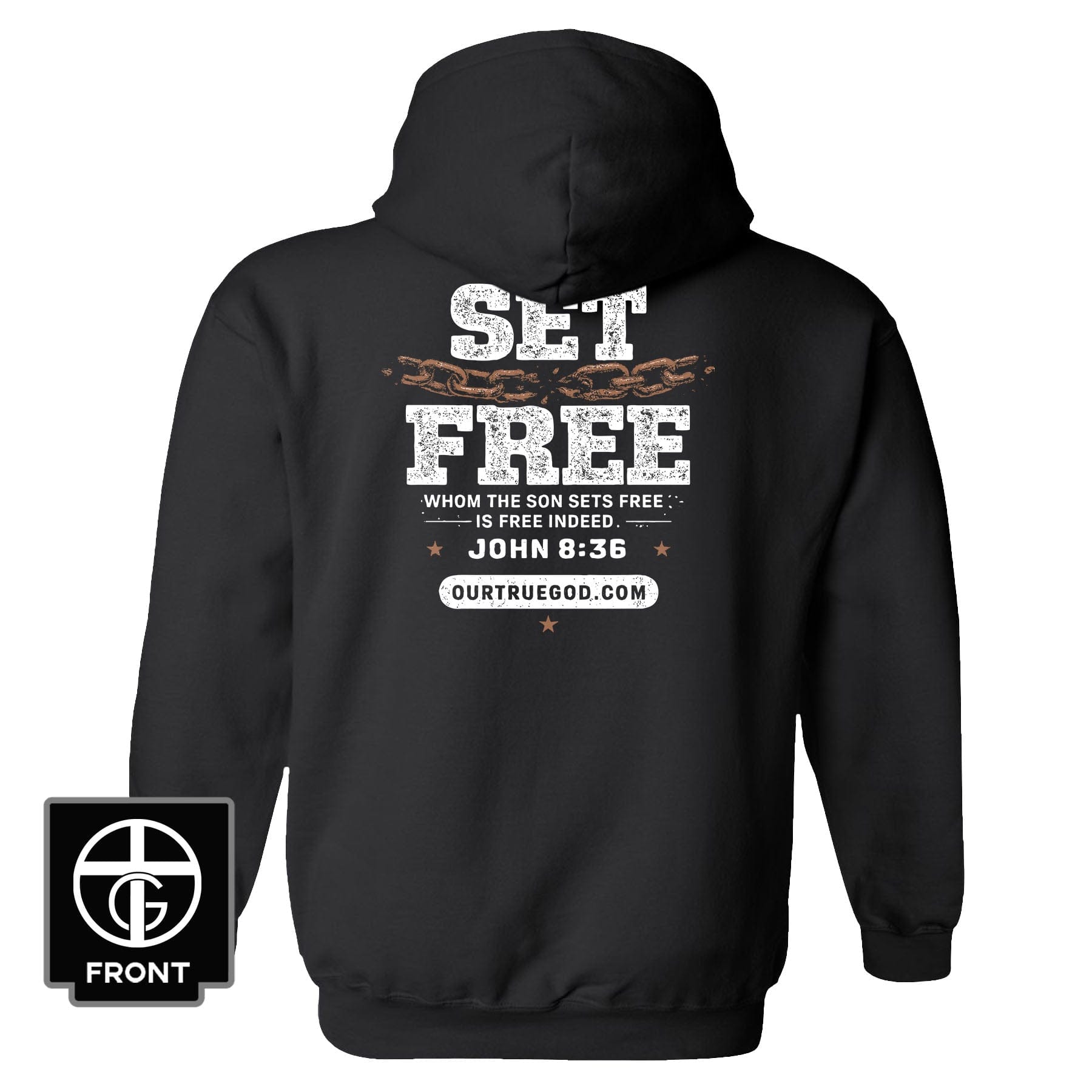 EDGE Printed Products Apparel Hoodie / Black / S Set Free Hoodie