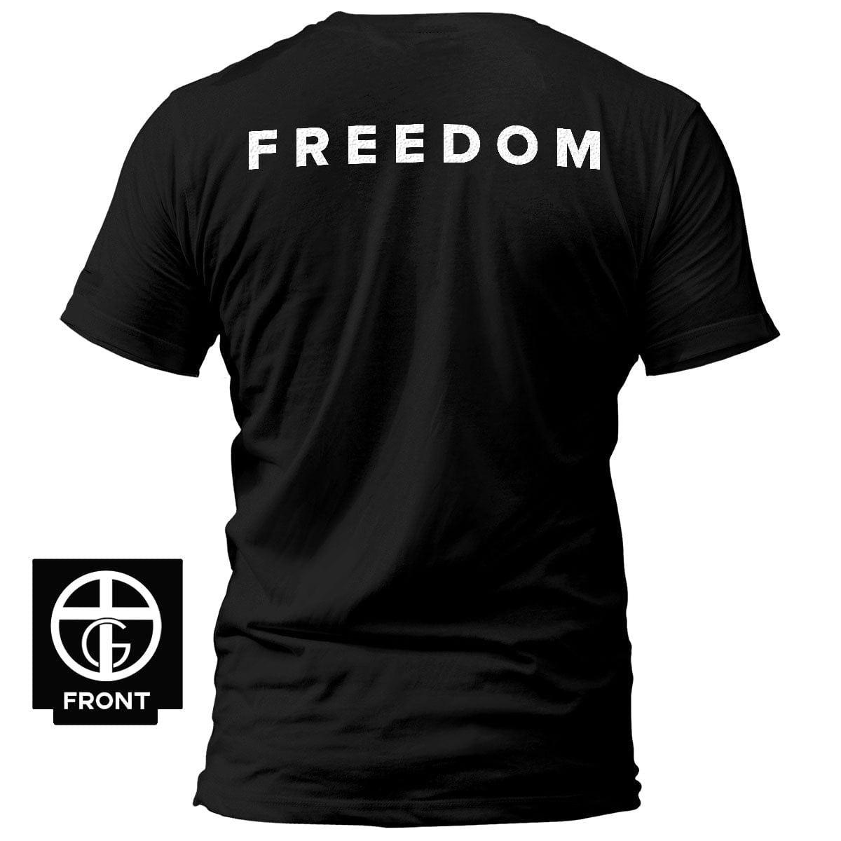 EDGE Printed Products Apparel T-Shirt / Black / S Freedom T-Shirt
