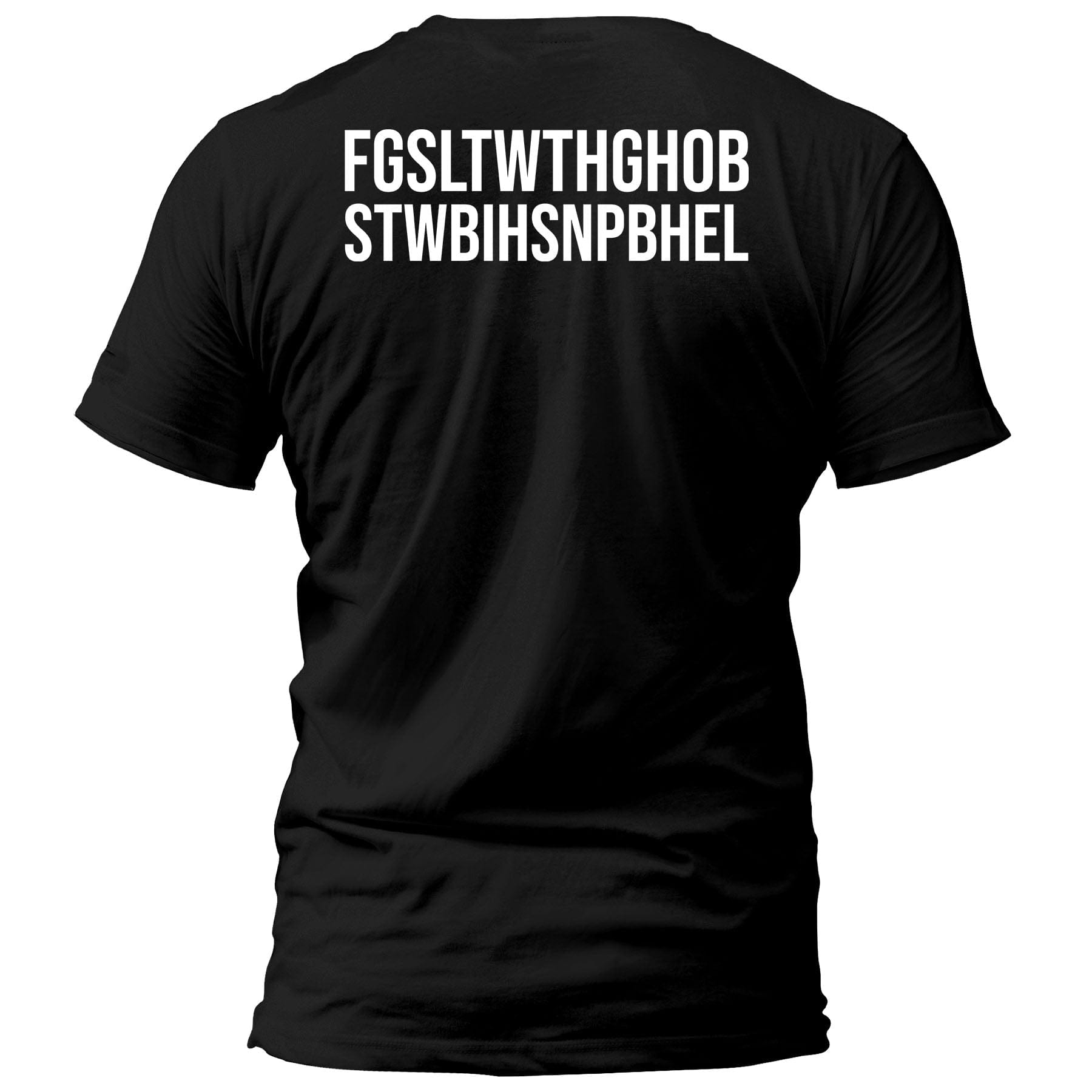 EDGE Printed Products Apparel T-Shirt / Black / S John 3:16 Initialism T-Shirt