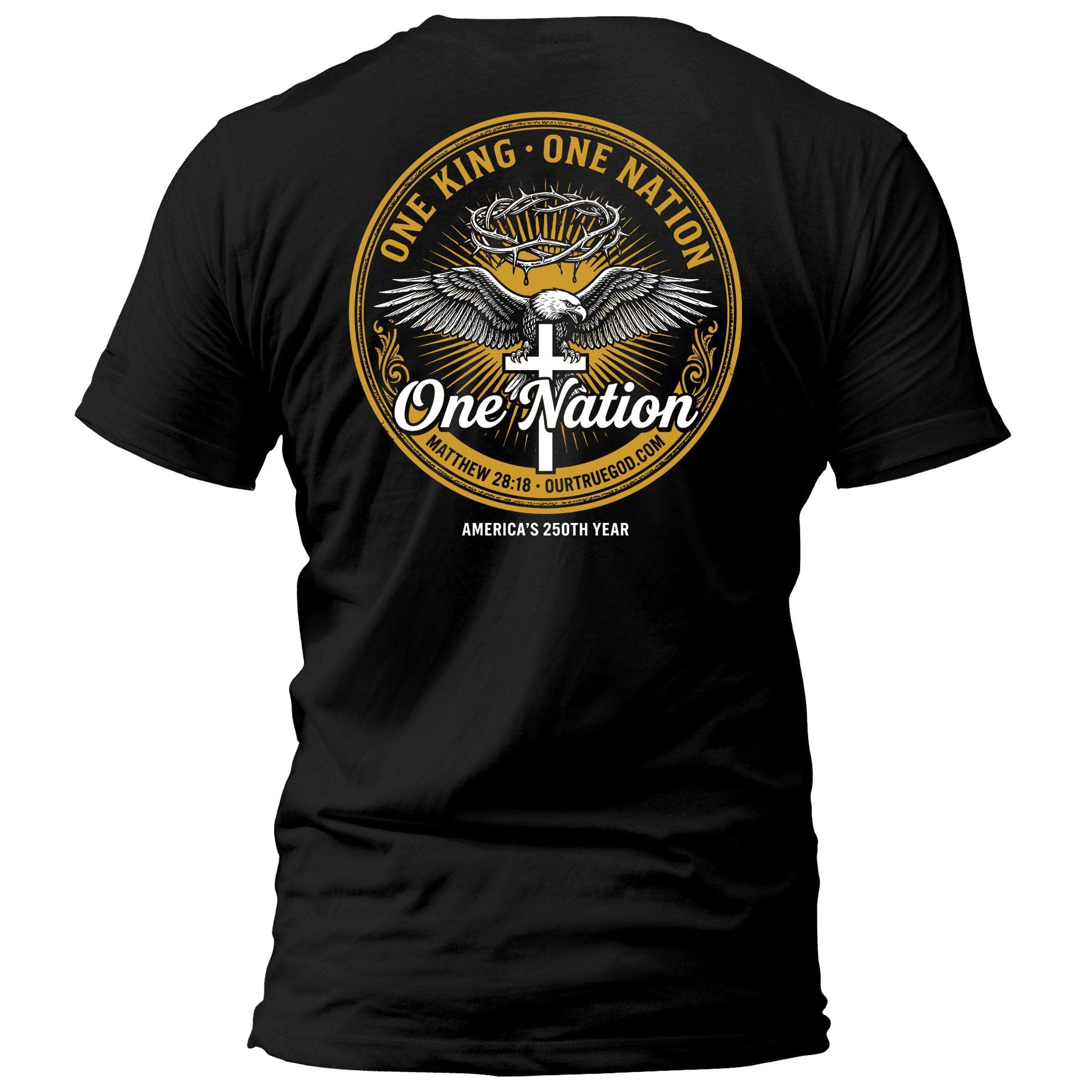 EDGE Printed Products Apparel T-Shirt / Black / S One King One Nation T-Shirt