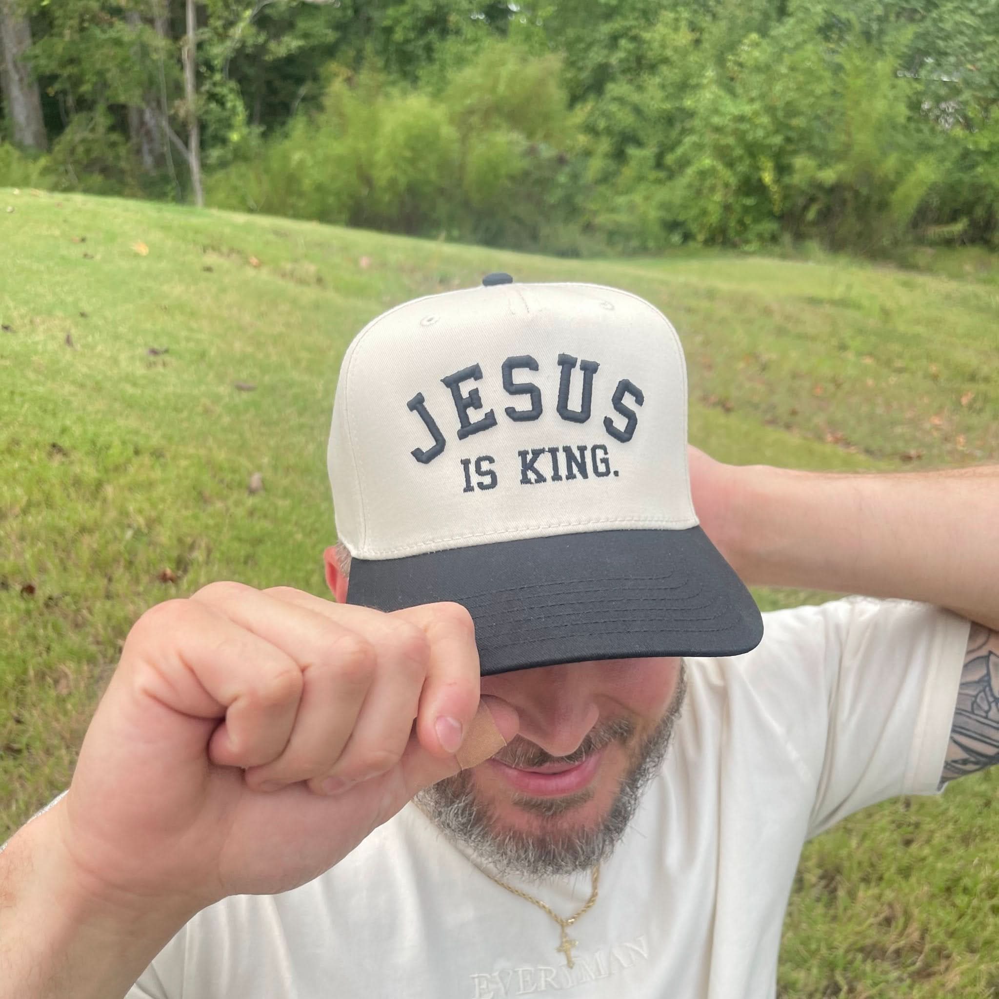 EDGE Printed Products Jesus is King - Our True God Hats