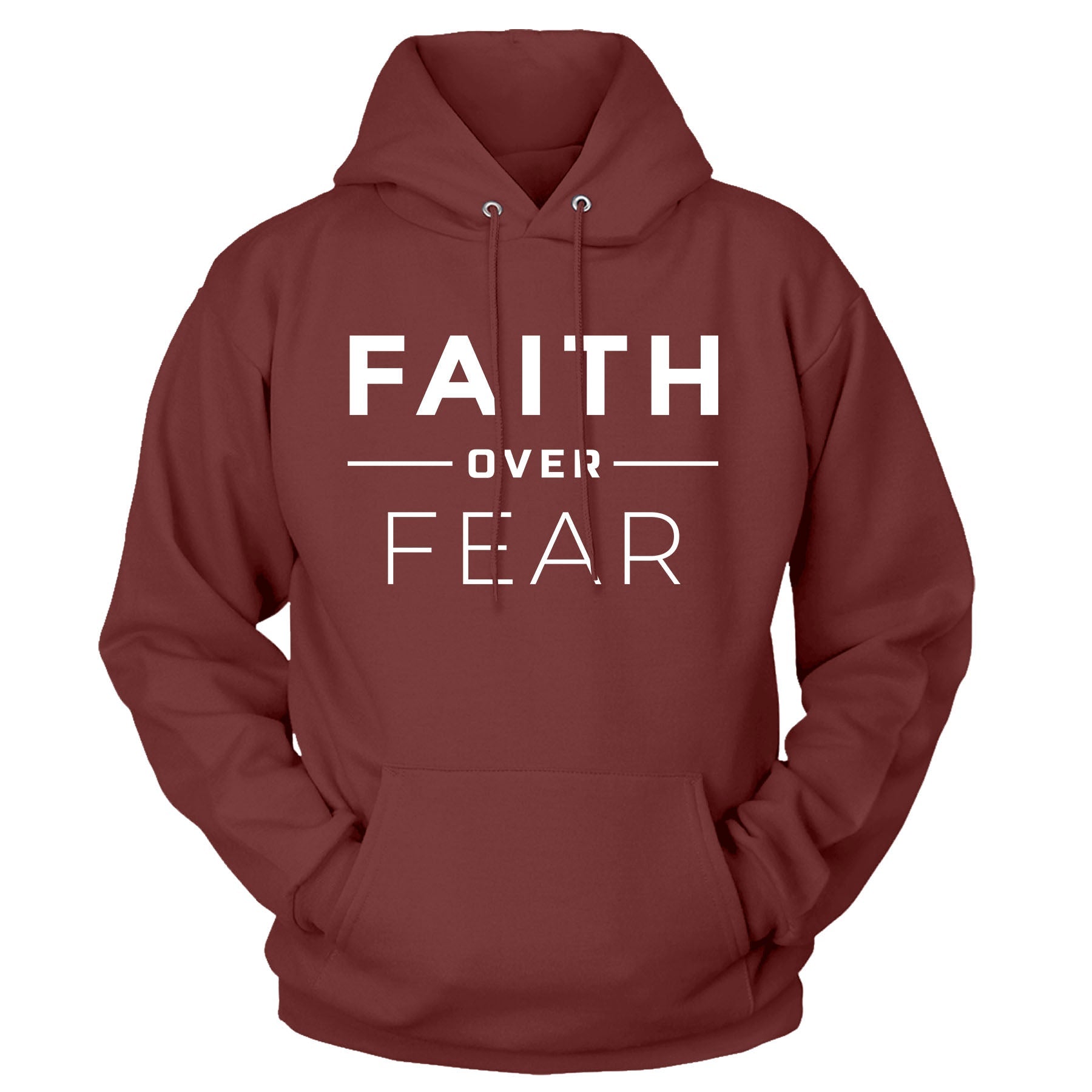 Faith Over Fear Fall Collection Hoodie - Our True God