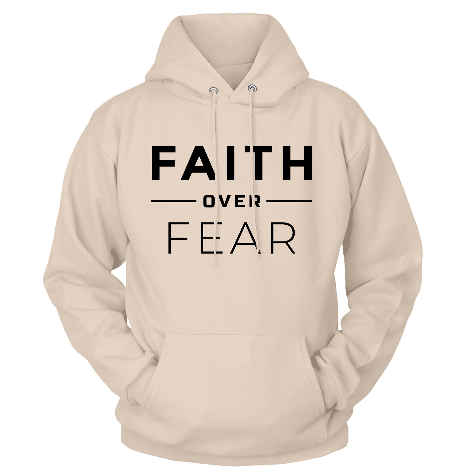 Faith Over Fear Fall Collection Hoodie - Our True God