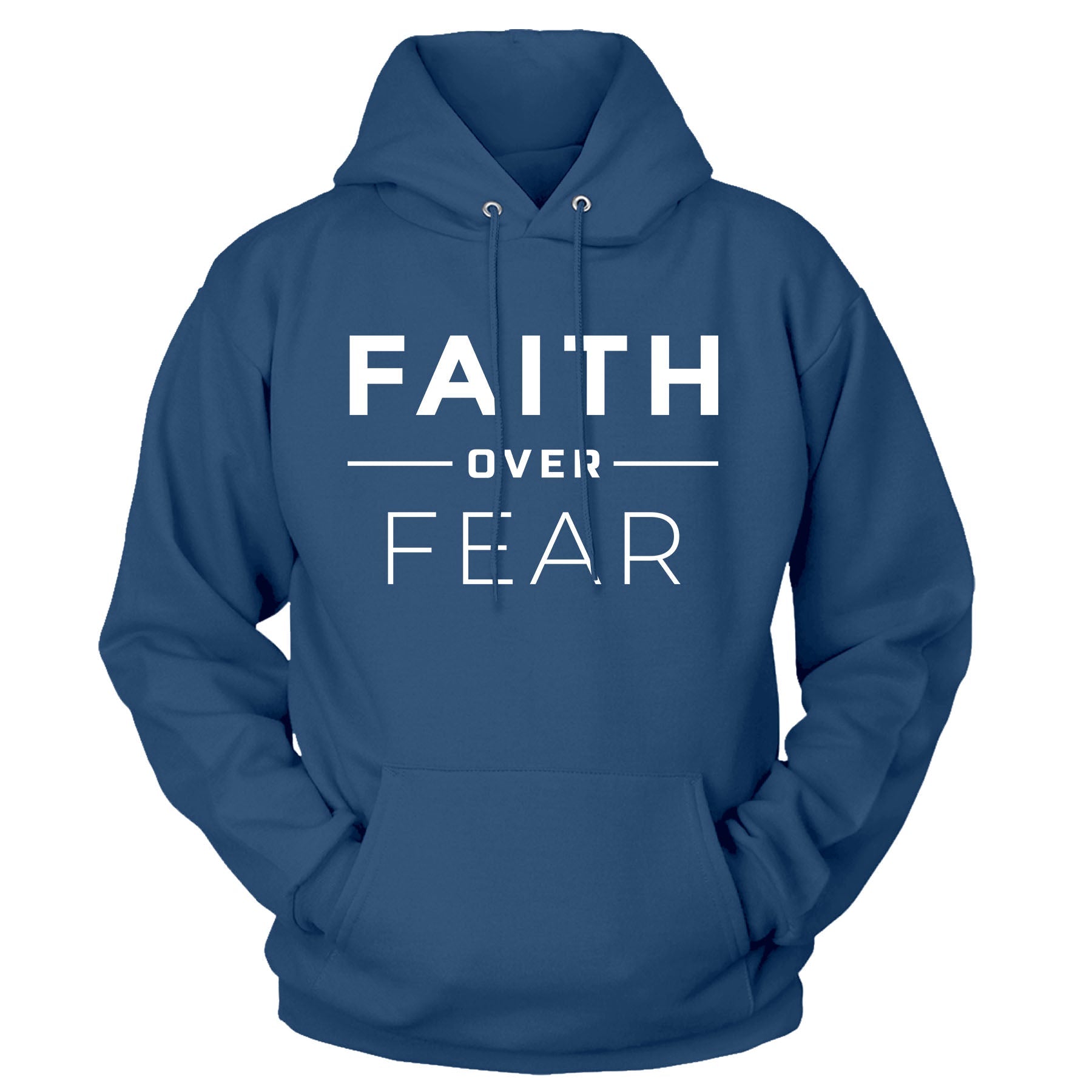 Faith Over Fear Fall Collection Hoodie - Our True God