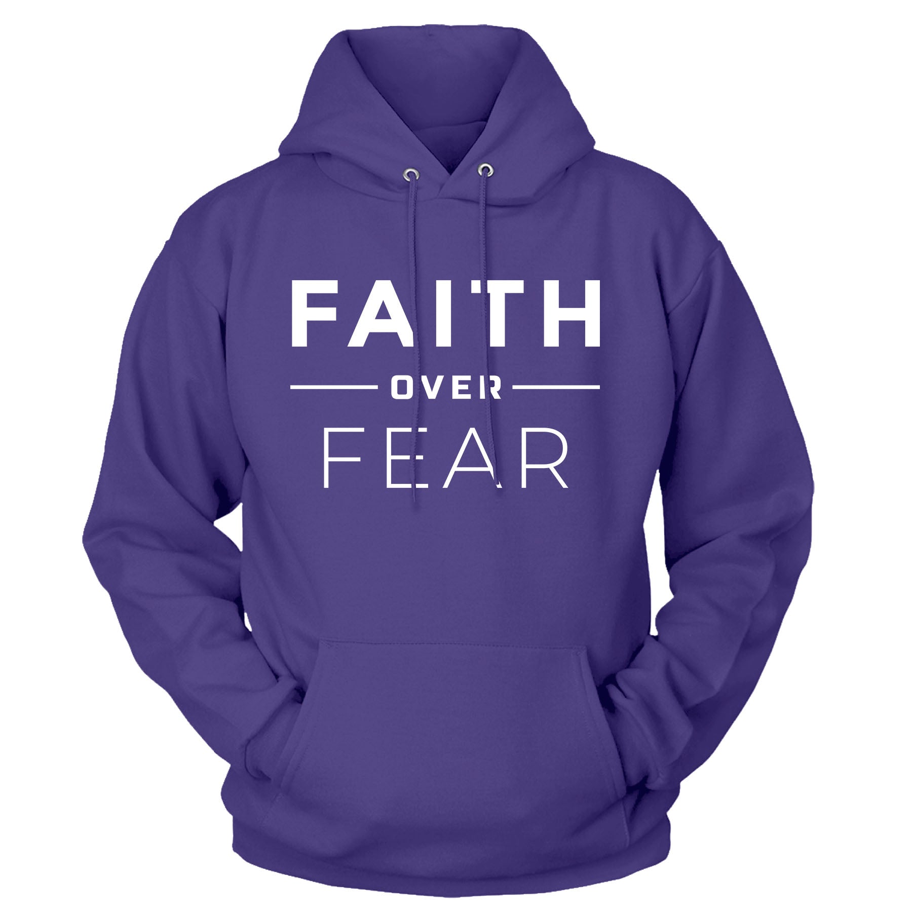 Faith Over Fear Fall Collection Hoodie - Our True God