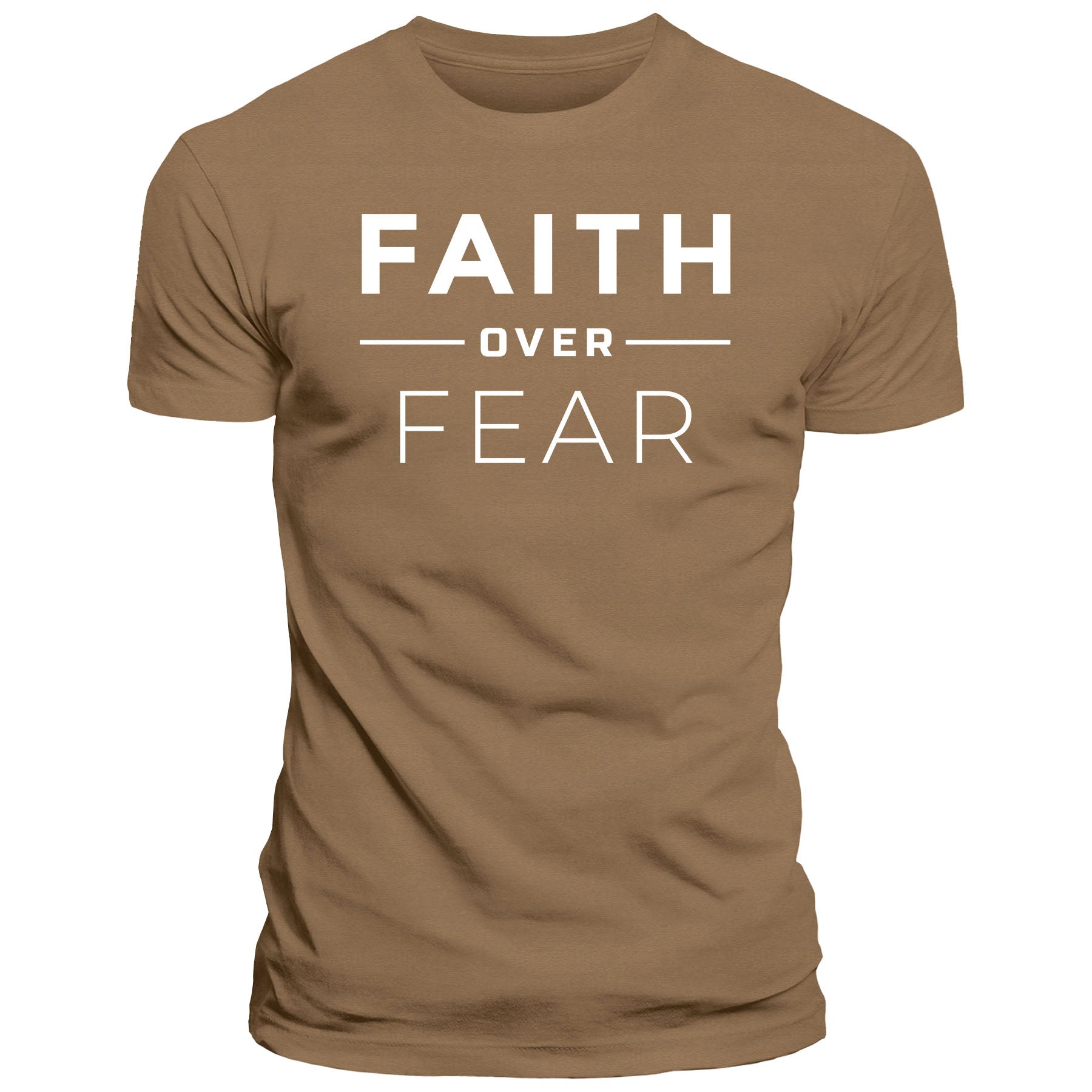 Faith Over Fear Fall Collection T-Shirt - Our True God