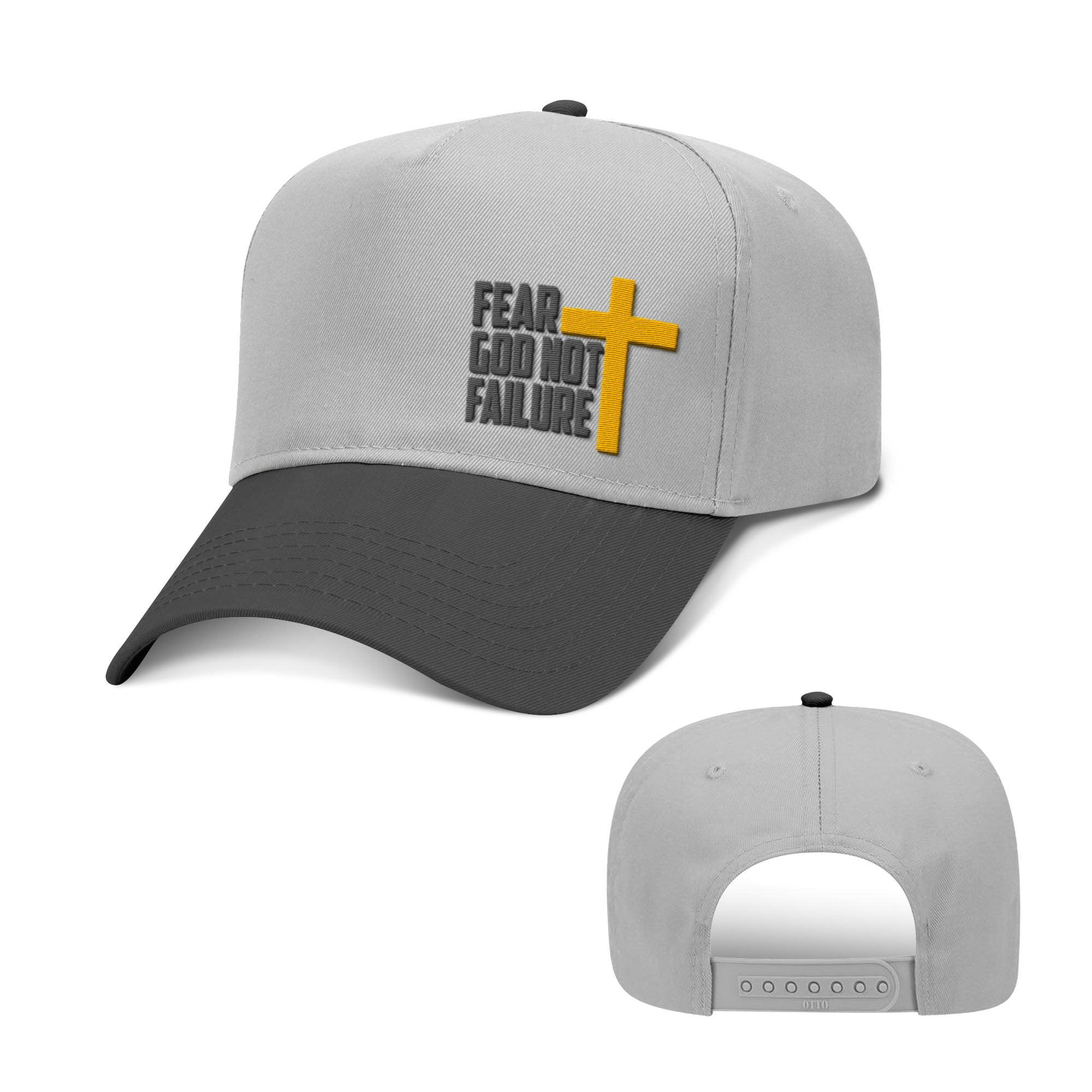 Fear God Not Failure Two Tone Hats - Our True God