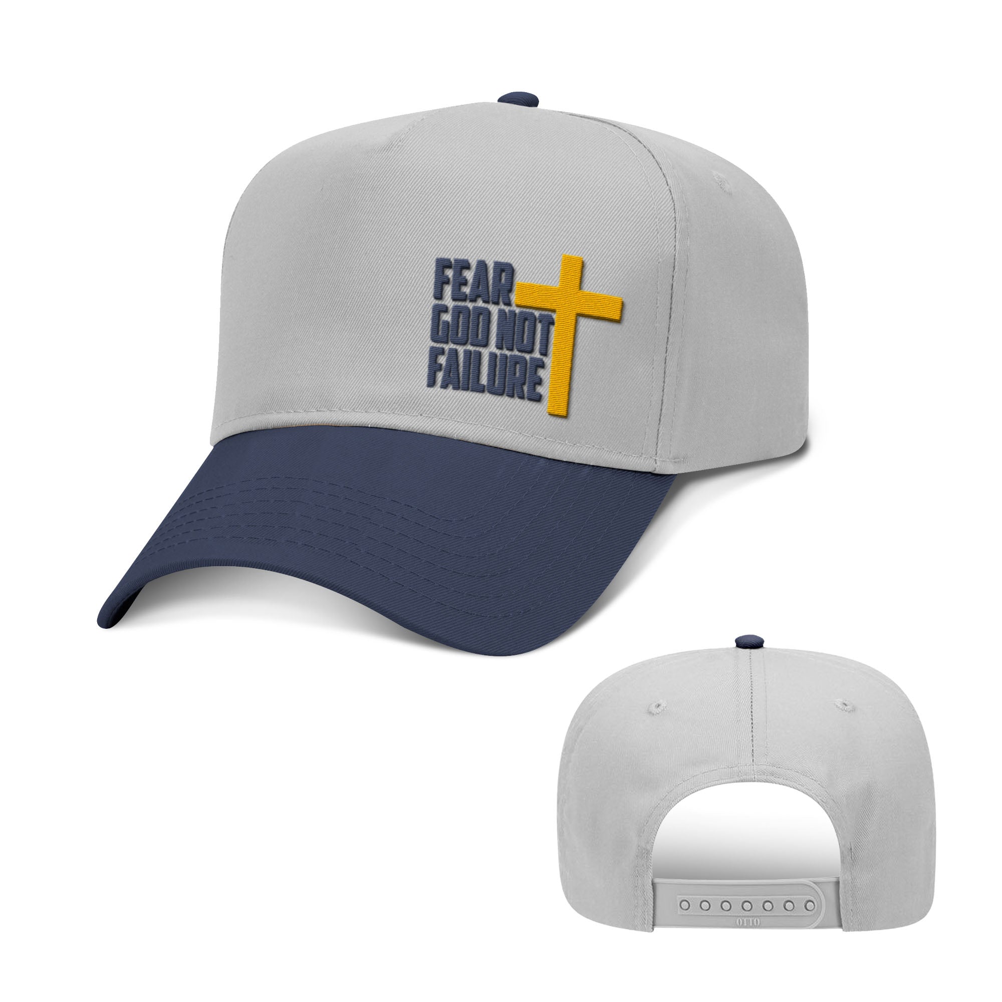 Fear God Not Failure Two Tone Hats - Our True God