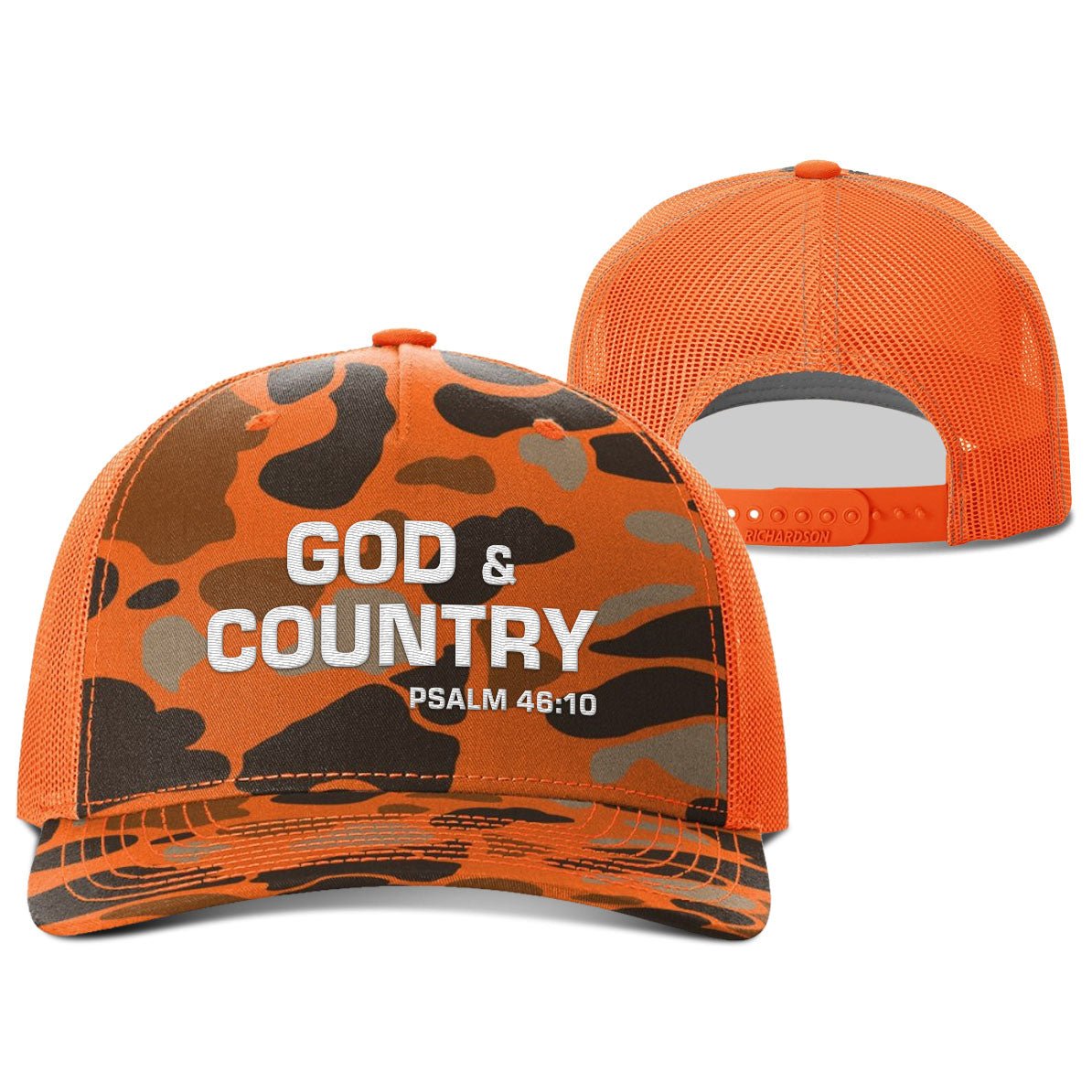 God and Country Hunting Hats - Our True God