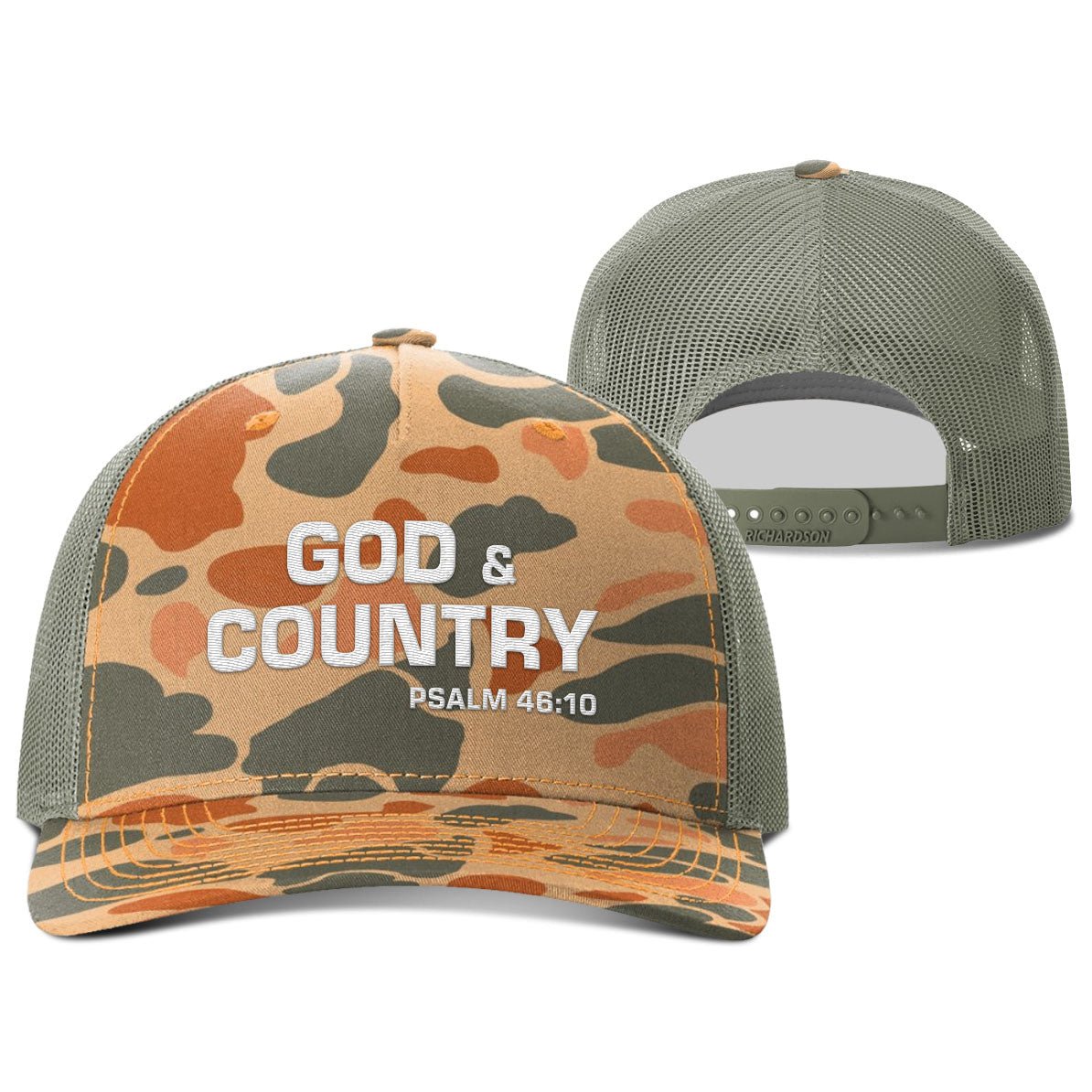 God and Country Hunting Hats - Our True God