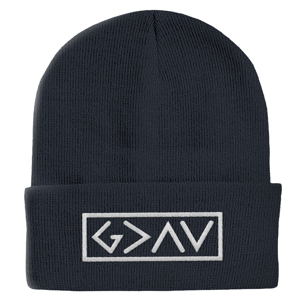 God is Greater Than the Highs and Lows Beanies - Our True God