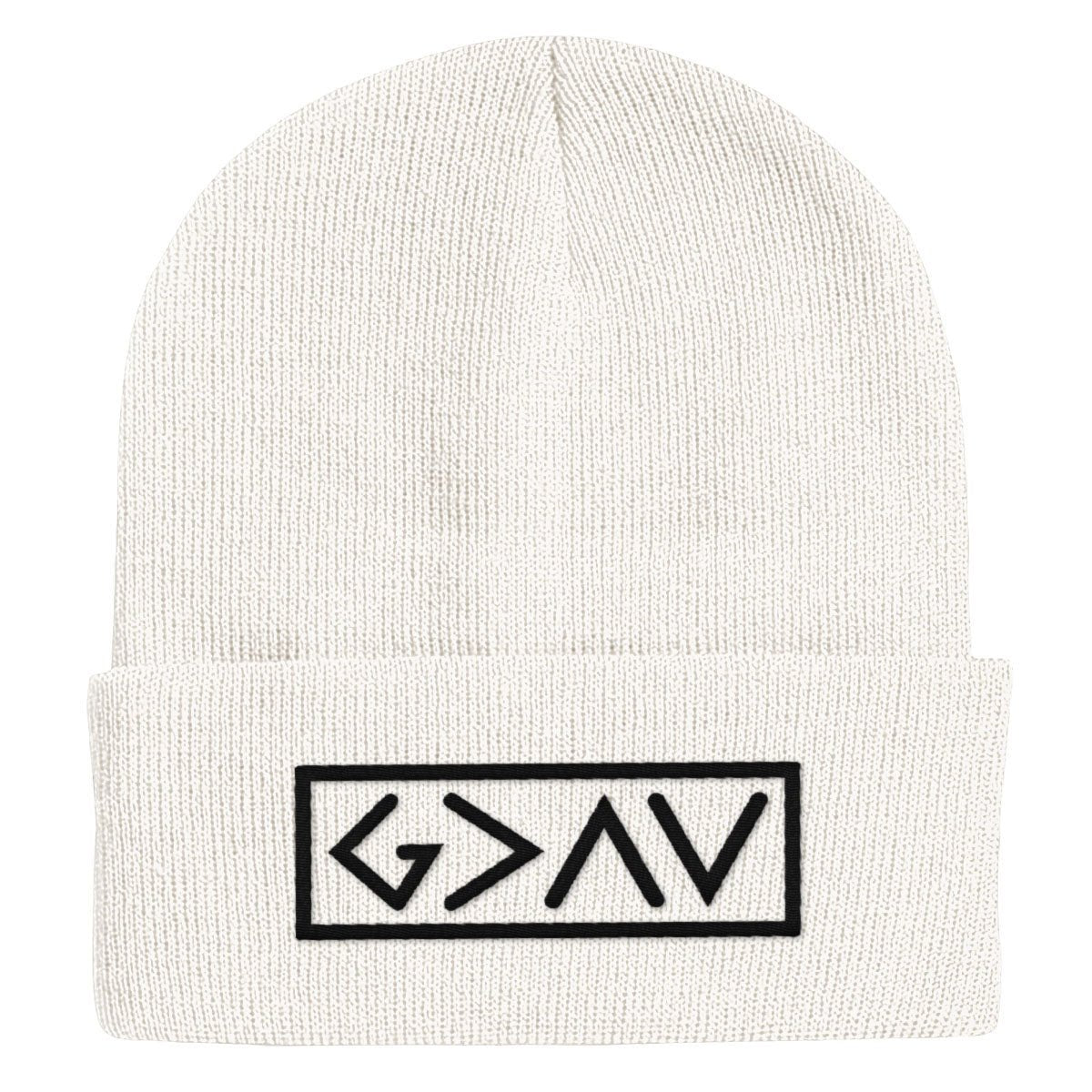 God is Greater Than the Highs and Lows Beanies - Our True God