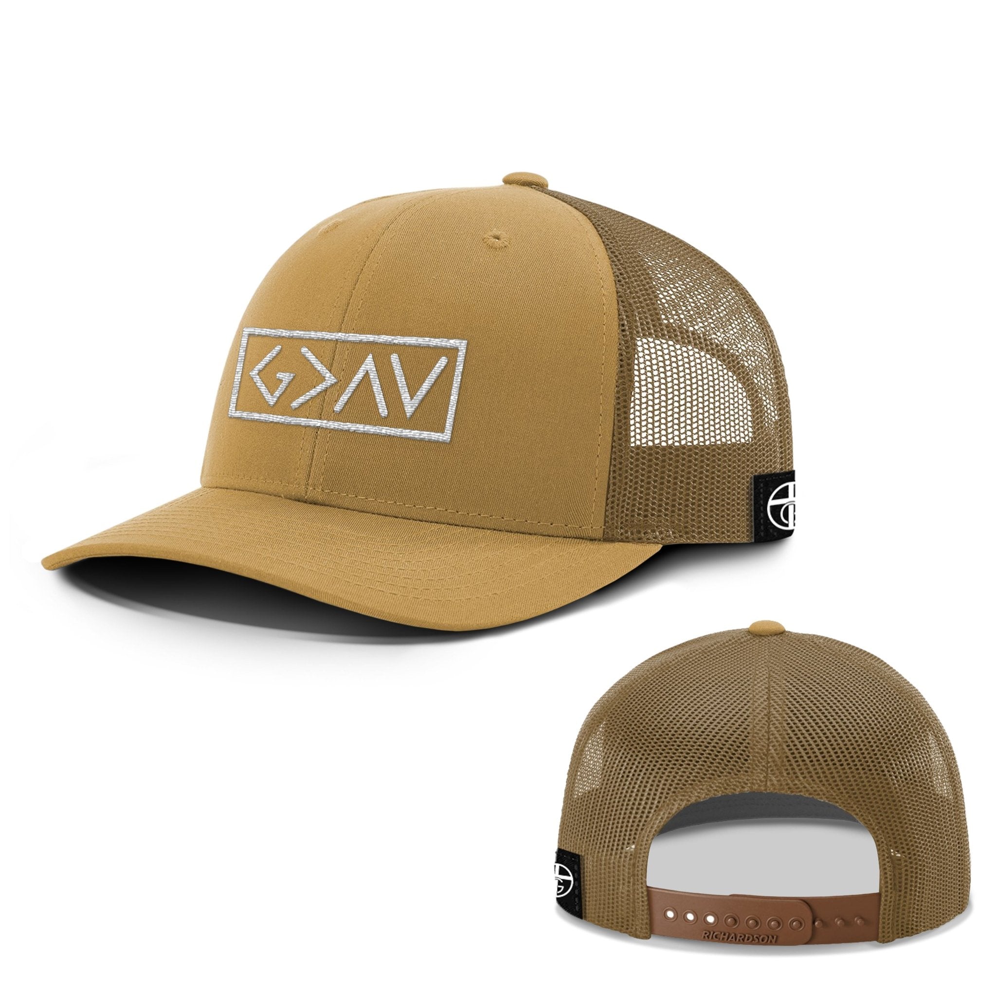 God is Greater Than the Highs and Lows Summer Collection Hats - Our True God